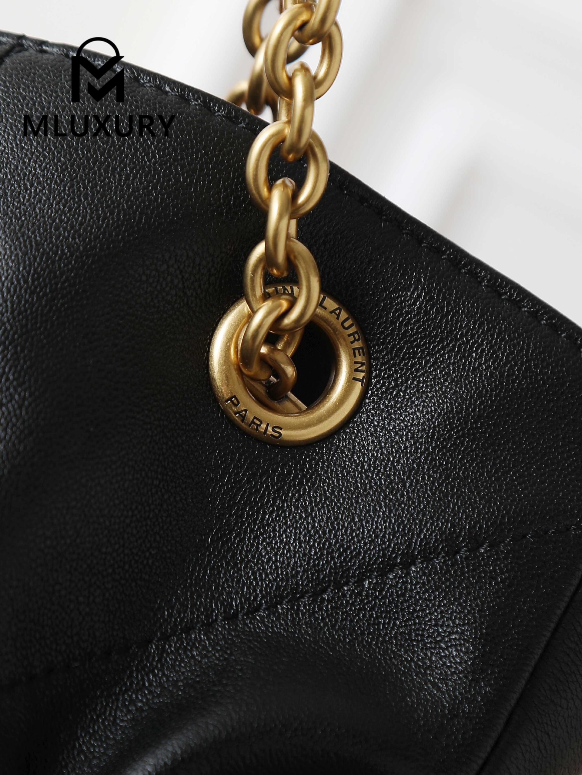 YSL NIKI Jamie 4.3 Large POCHON, Black