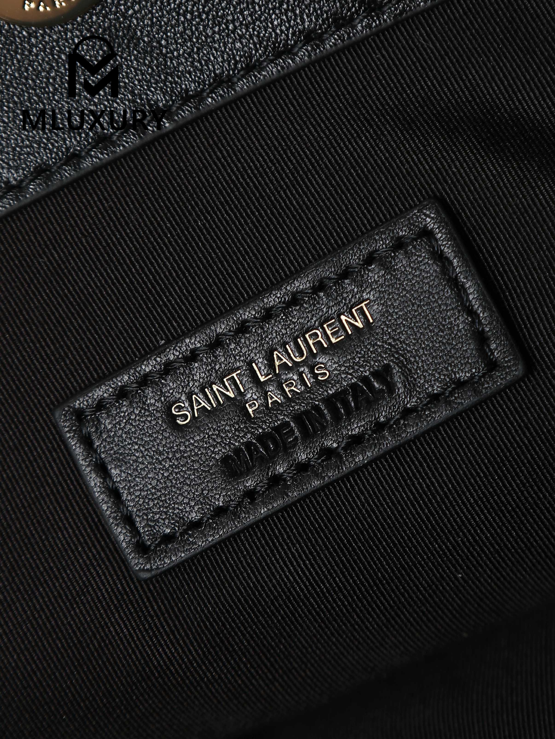 YSL Jamie 4.3 Large POCHON (Small Size), Black