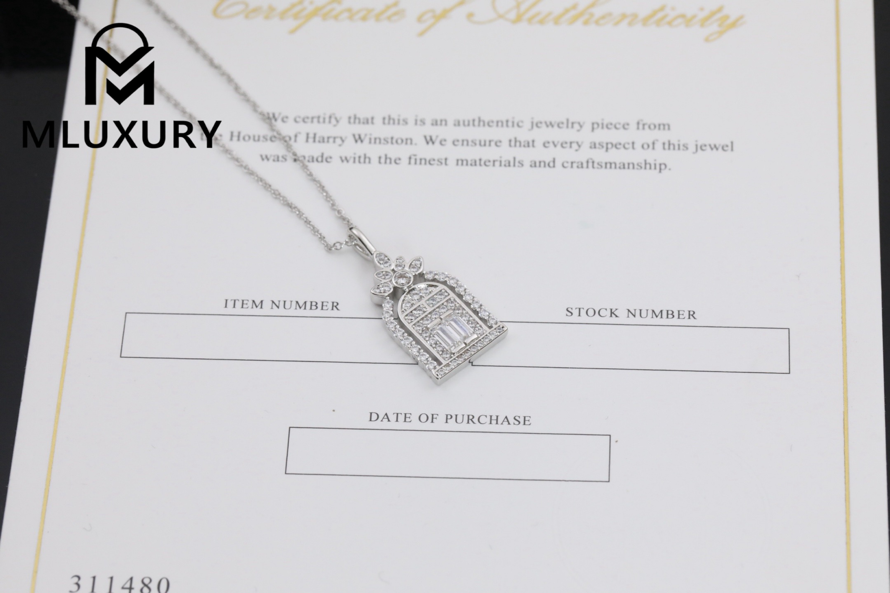 Harry Winston Gates of Happiness Necklace
