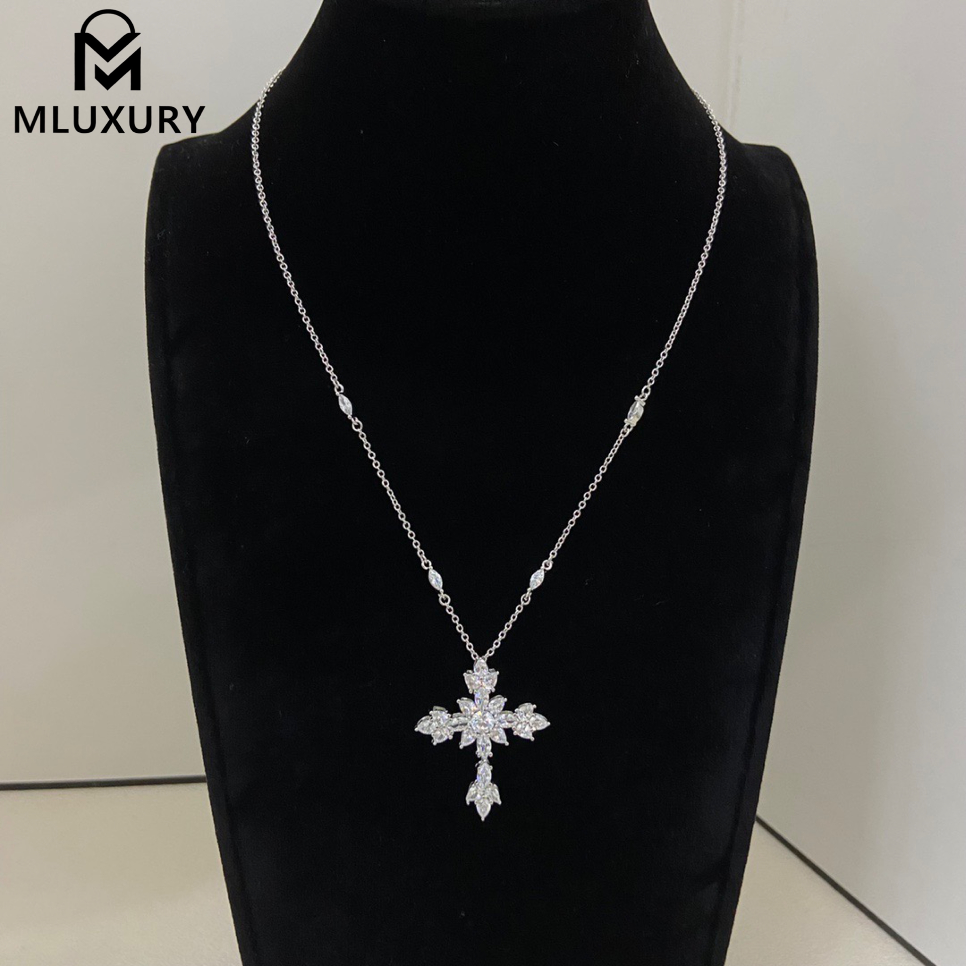 Harry Winston Cross Necklace