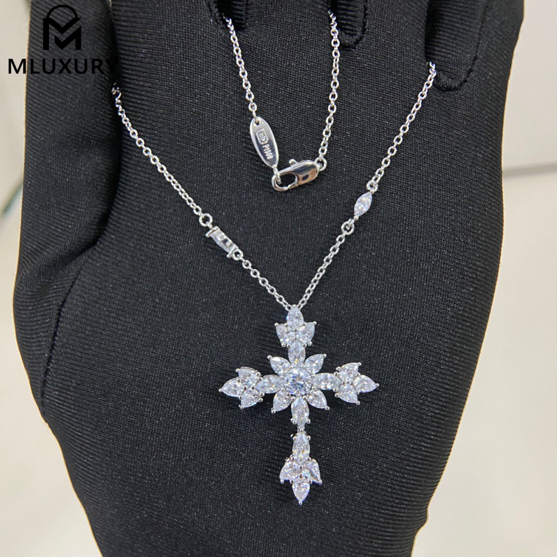 Harry Winston Cross Necklace