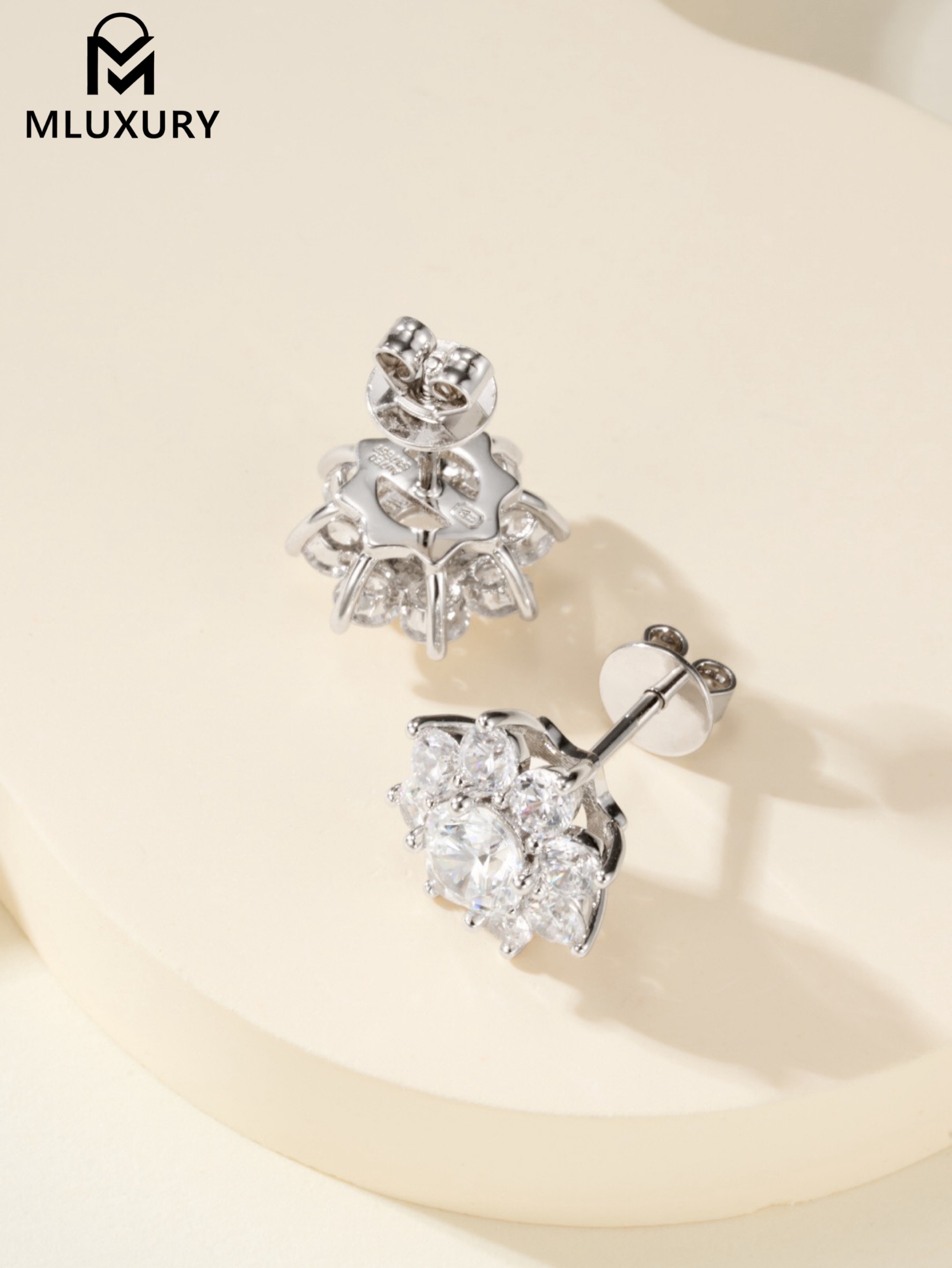 Harry Winston sunflower Earrings