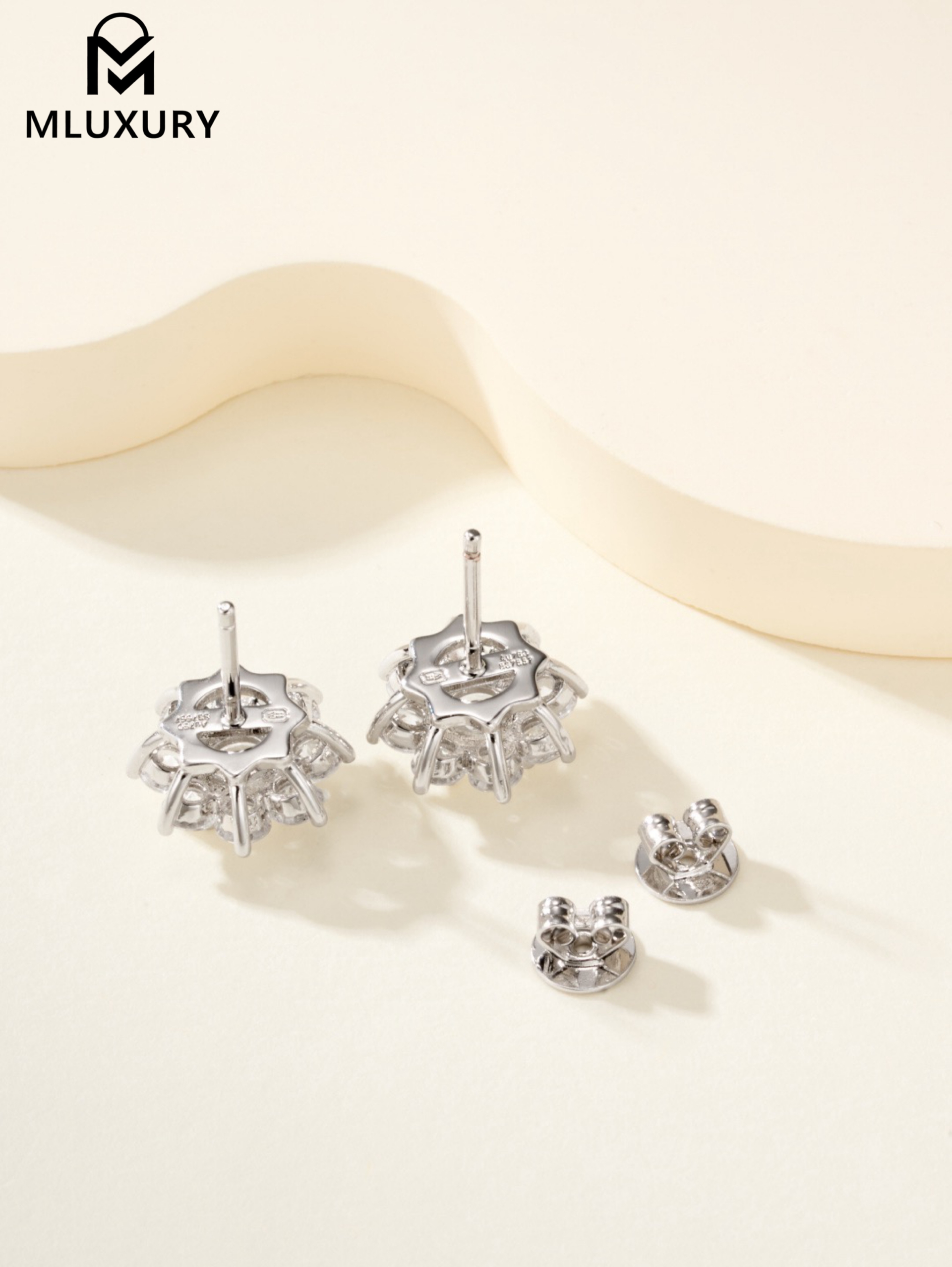 Harry Winston sunflower Earrings