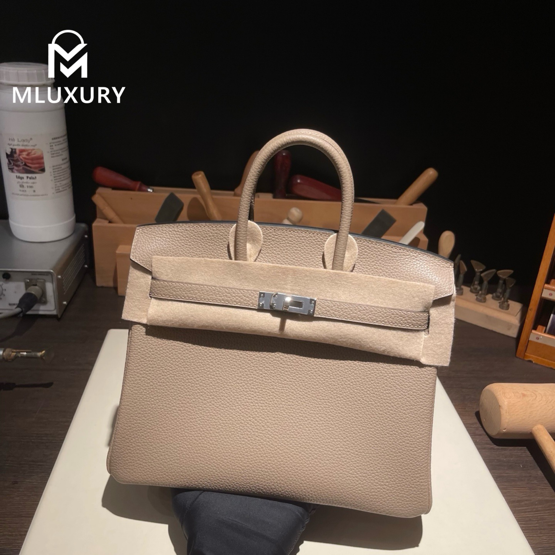 Hermès Birkin 25 Togo, Dove Grey, Silver Hardware