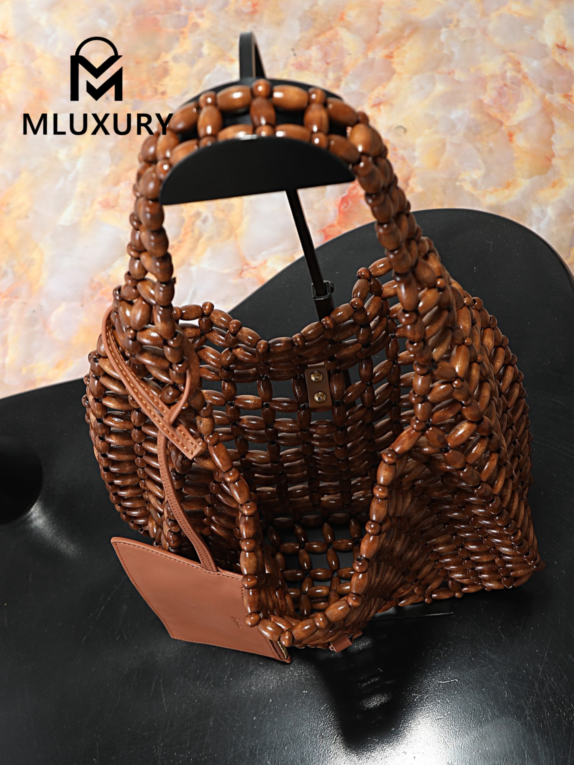 YSL LE 5A7 Handwoven Bag