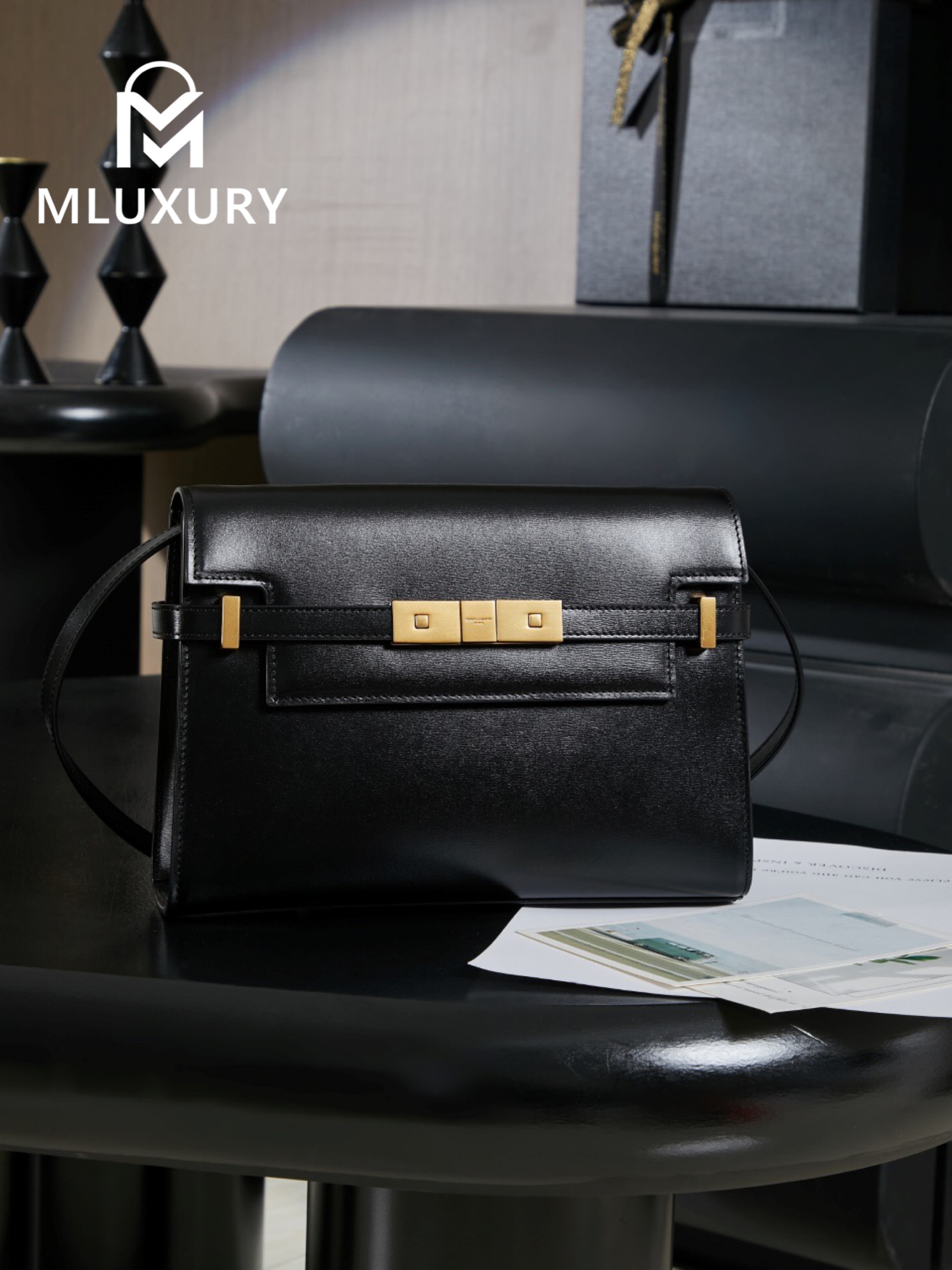 YSL Manhattan Baguette Bag, Small Size 24cm