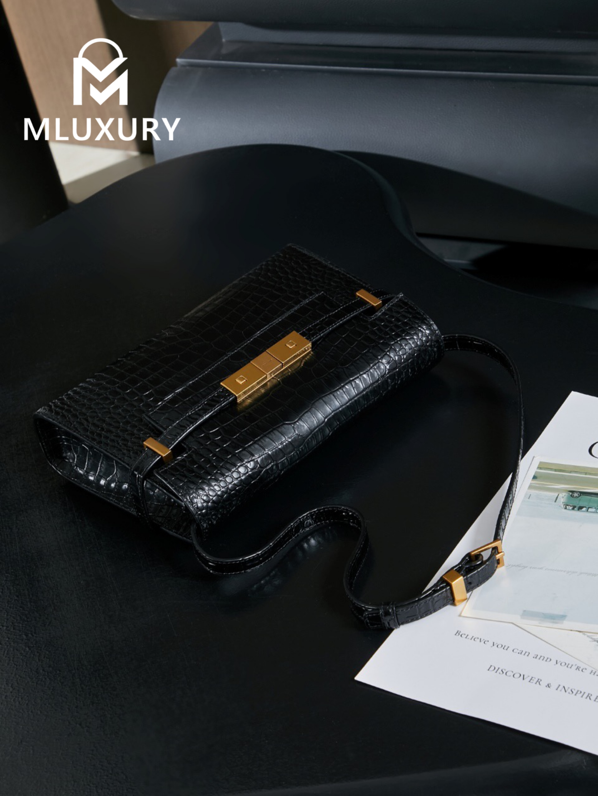 YSL Manhattan Baguette Bag, Small Size 24cm