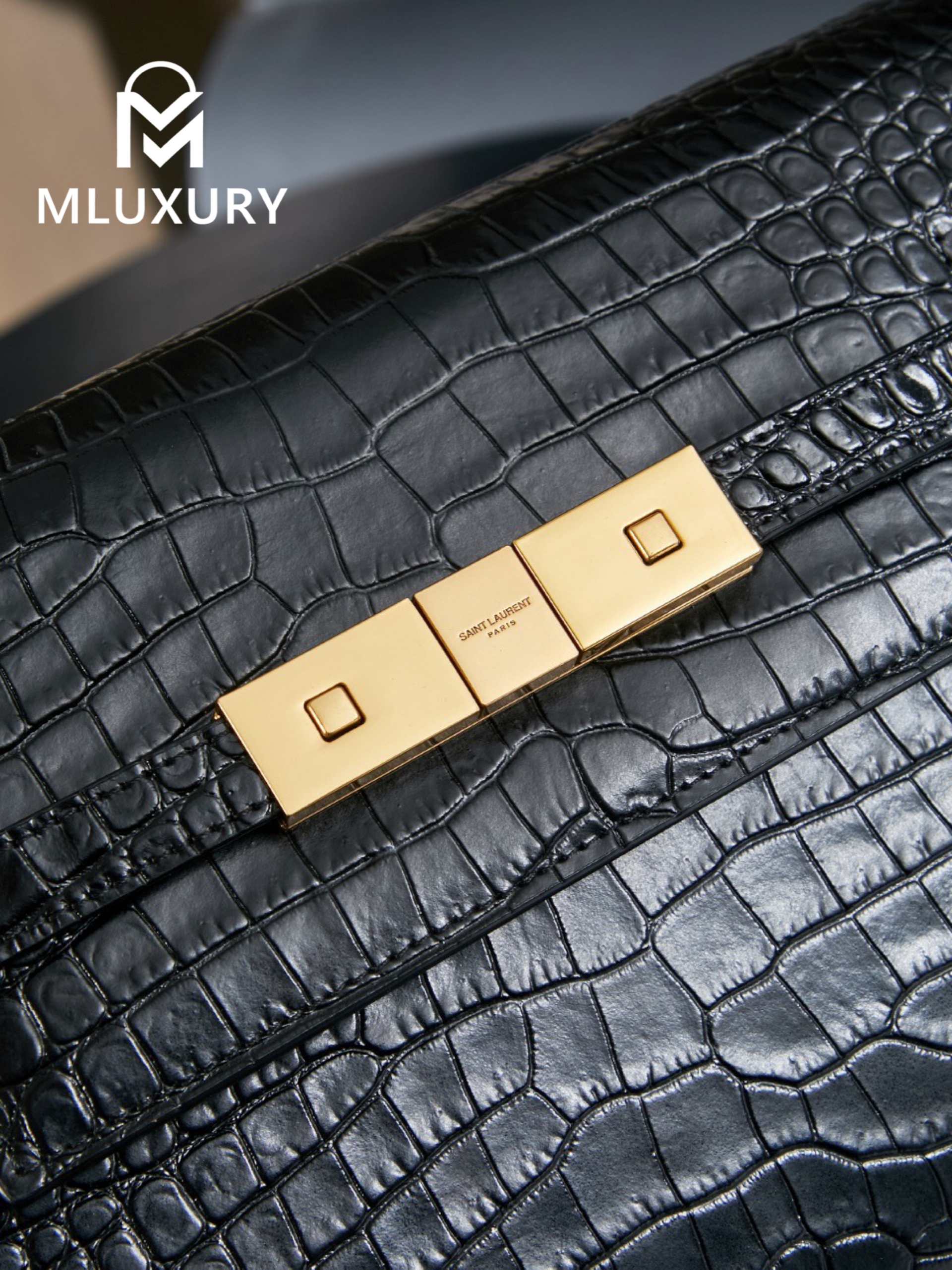 YSL Manhattan Baguette Bag, Small Size 24cm