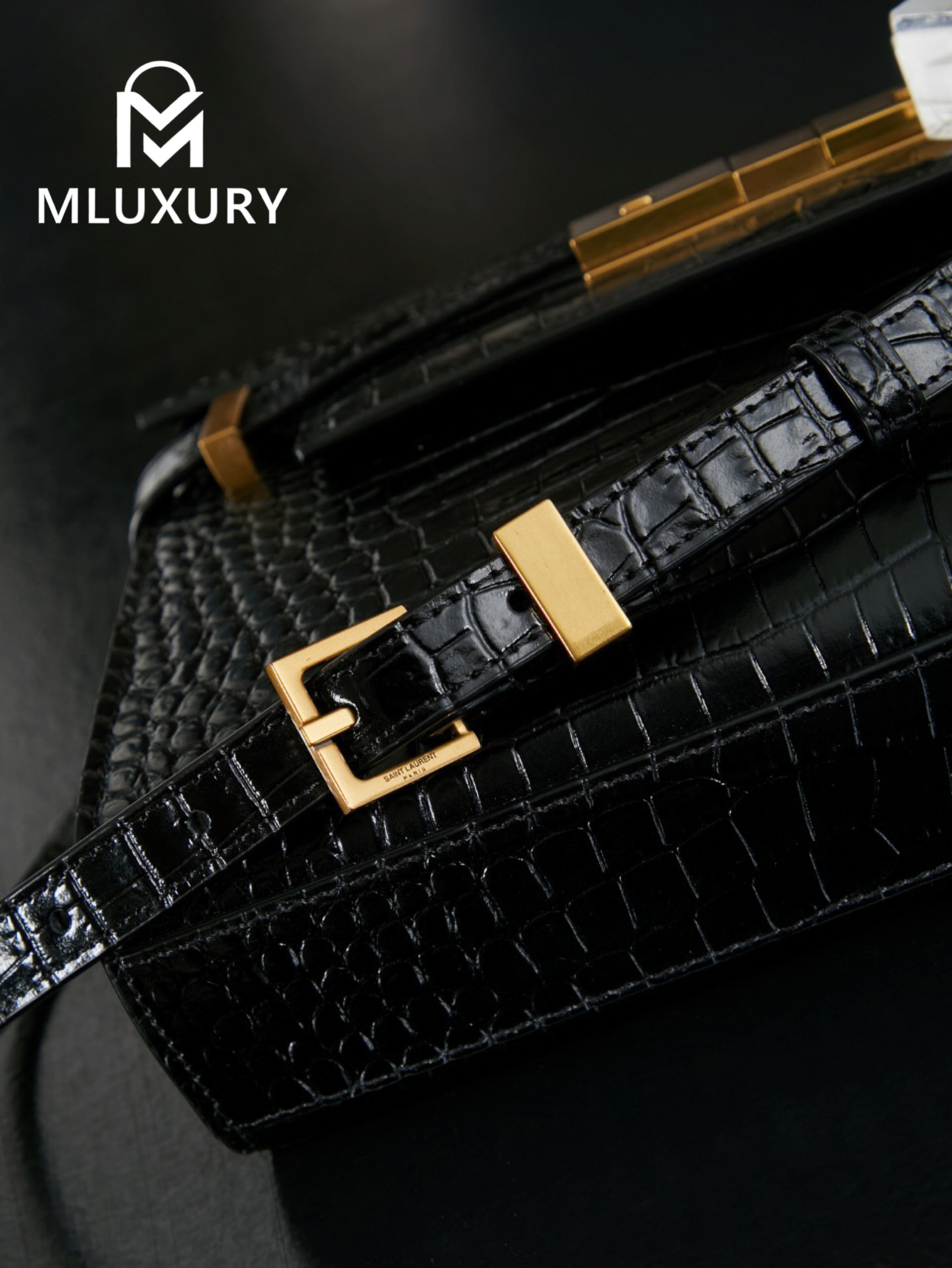 YSL Manhattan Baguette Bag, Small Size 24cm