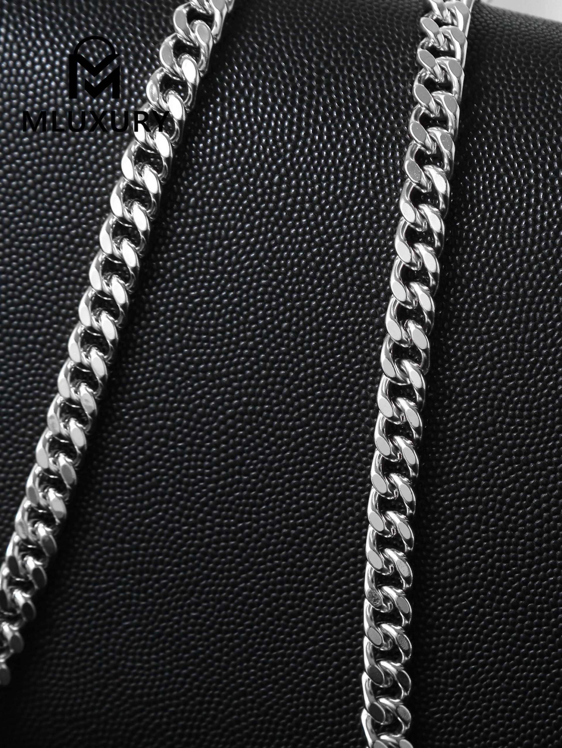 YSL KATE Black Caviar with Silver Buckle