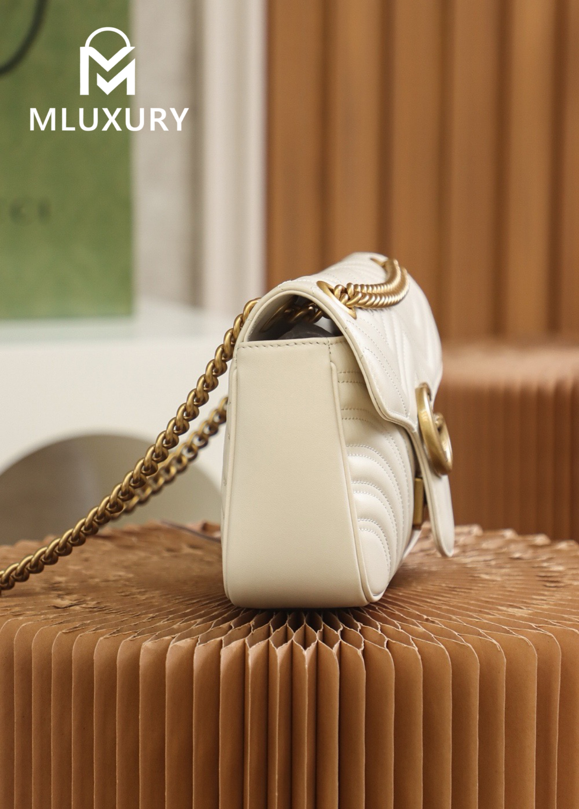 GUCCI Marmont 26, White