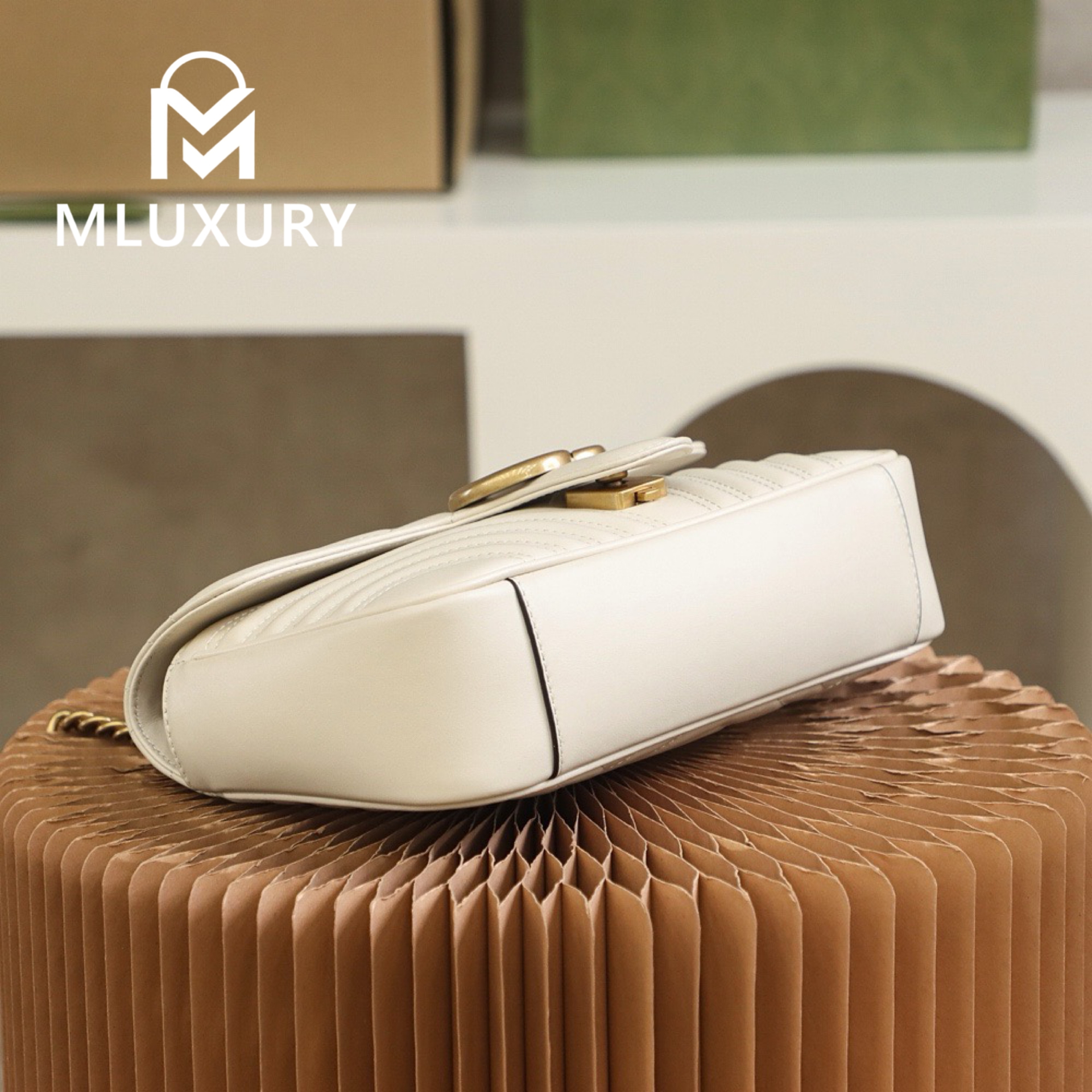 GUCCI Marmont 26, White