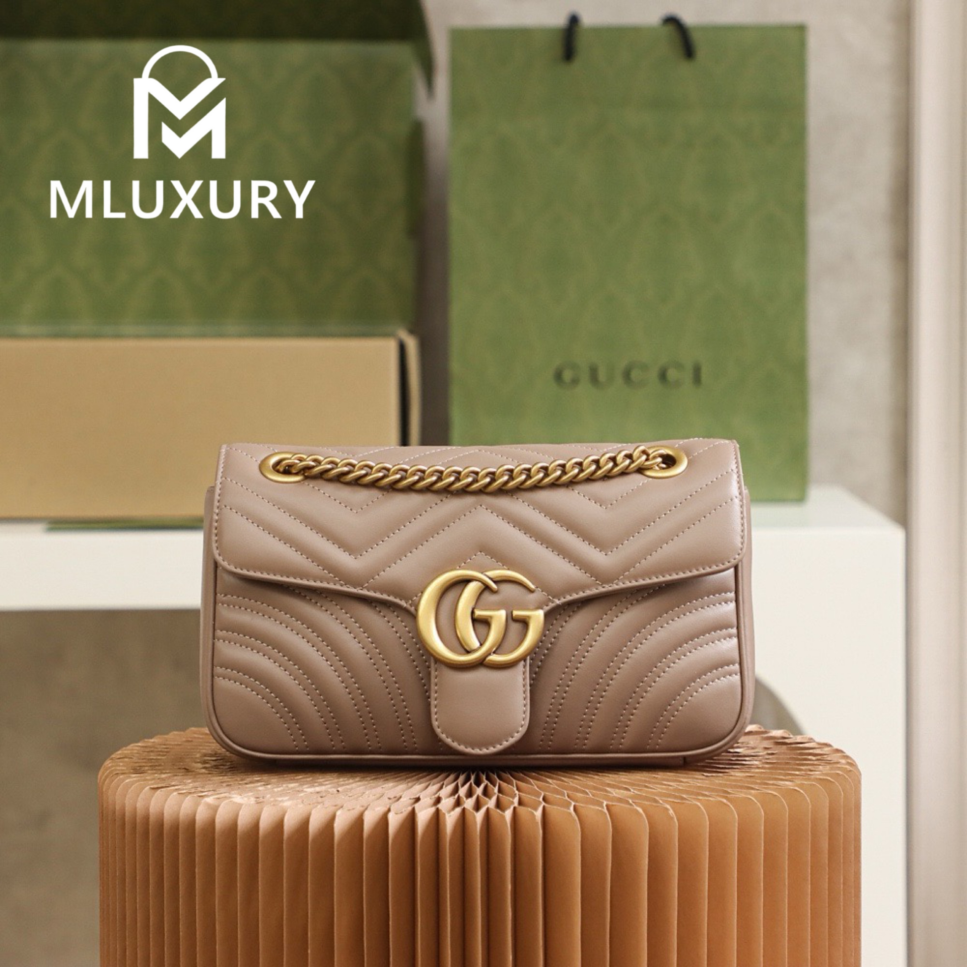 GUCCI Marmont 26, Apricot