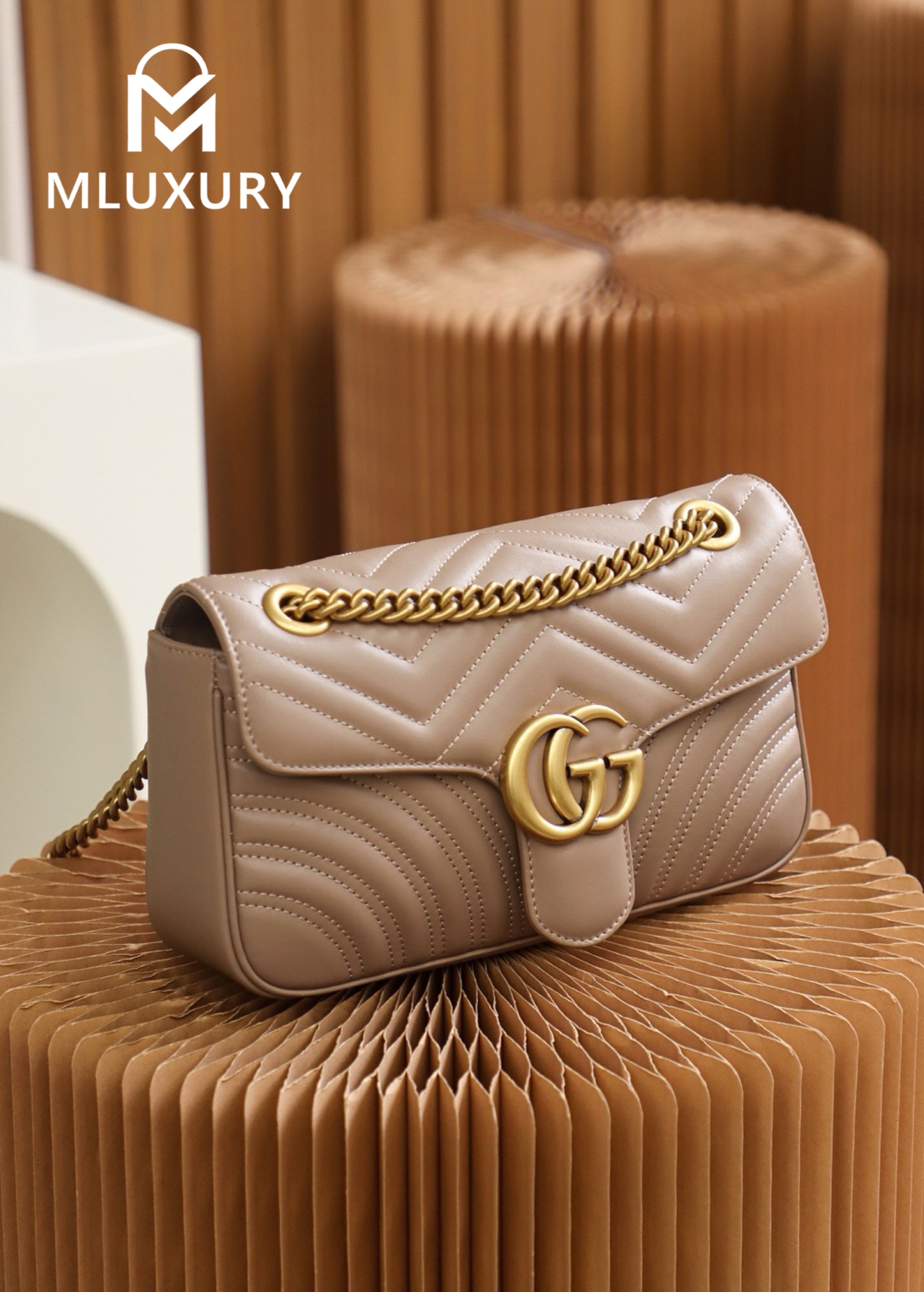 GUCCI Marmont 26, Apricot