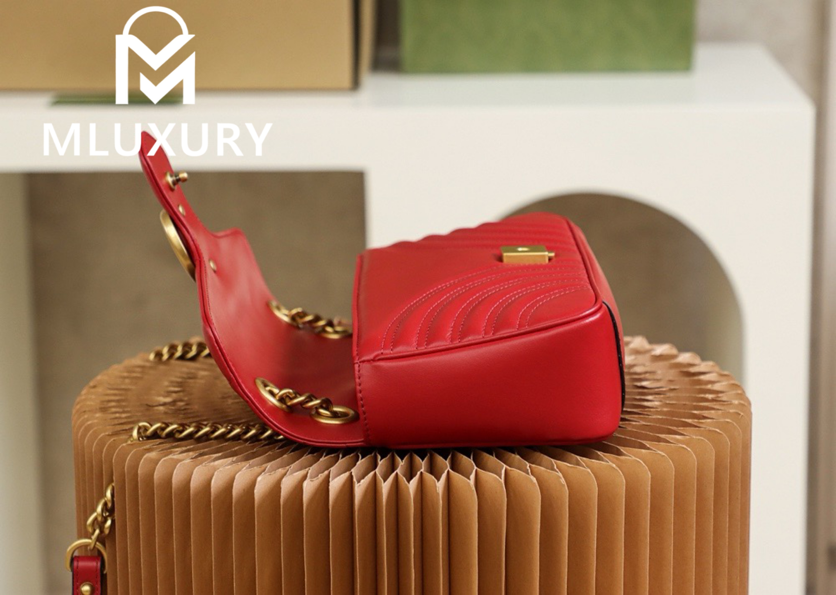 GUCCI Marmont 26, Burgundy