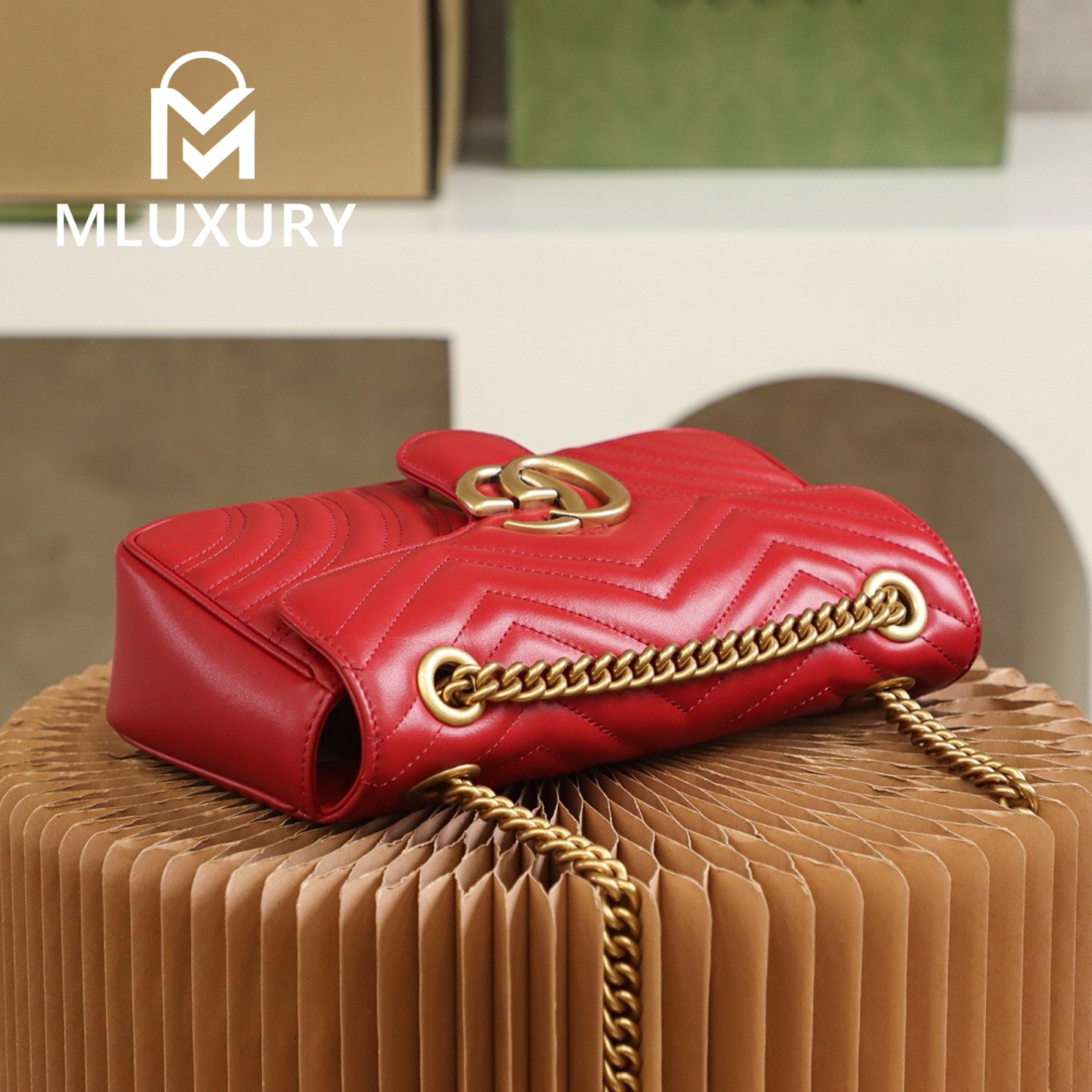 GUCCI Marmont 26, Burgundy