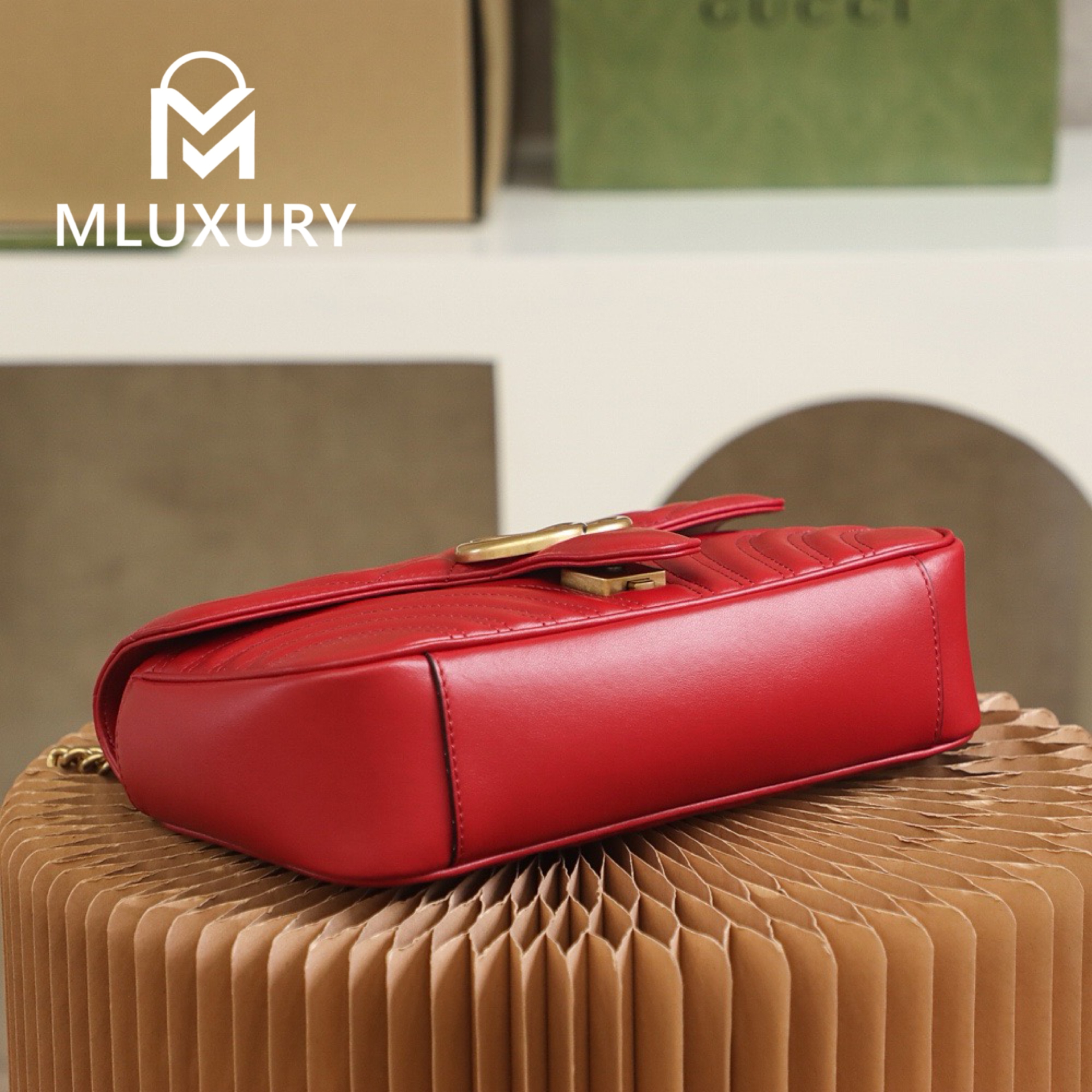 GUCCI Marmont 26, Burgundy