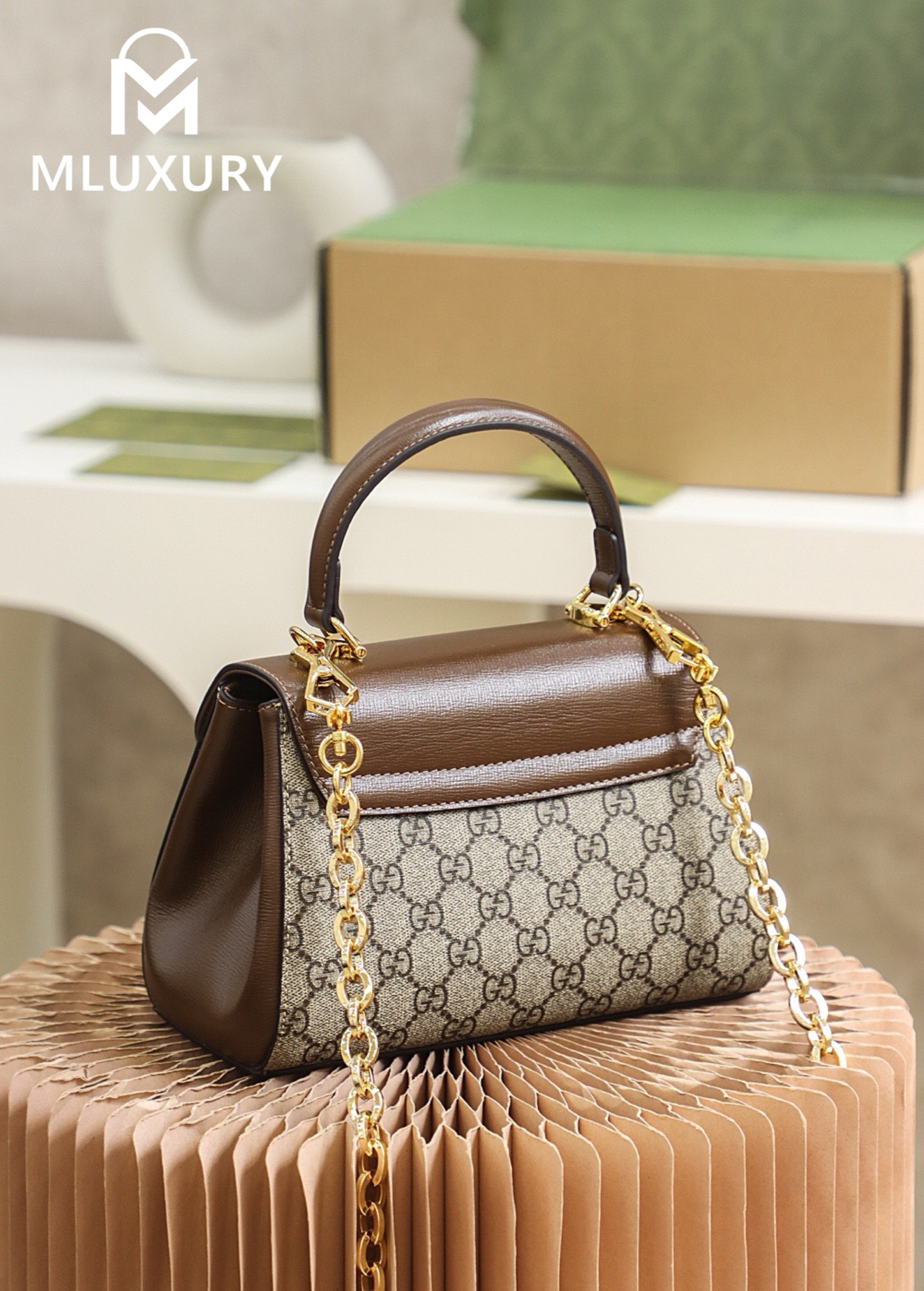GUCCI Horsebit 1995 Mini, Genuine Leather