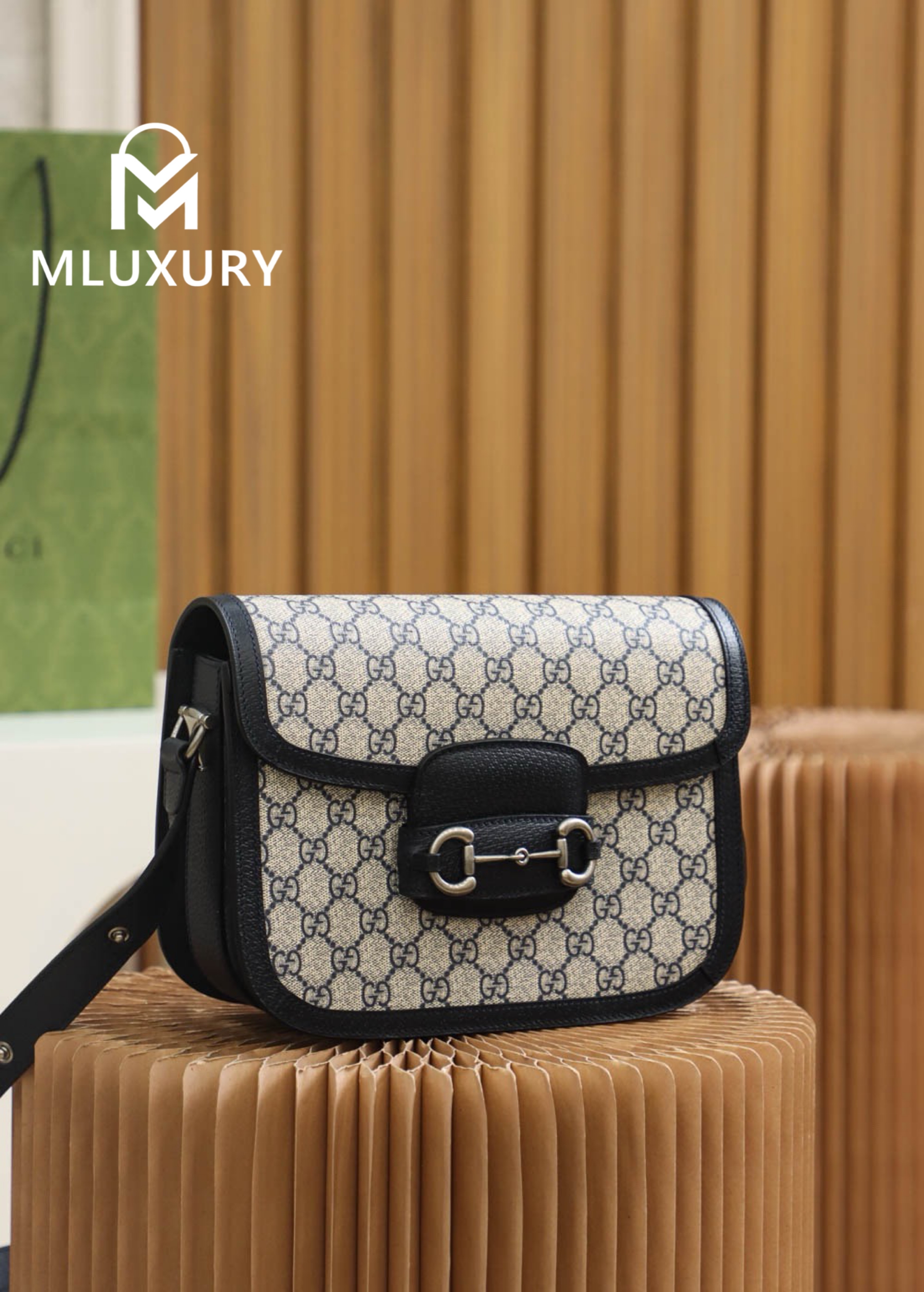 GUCCI Horsebit 1955 Small, Original Leather