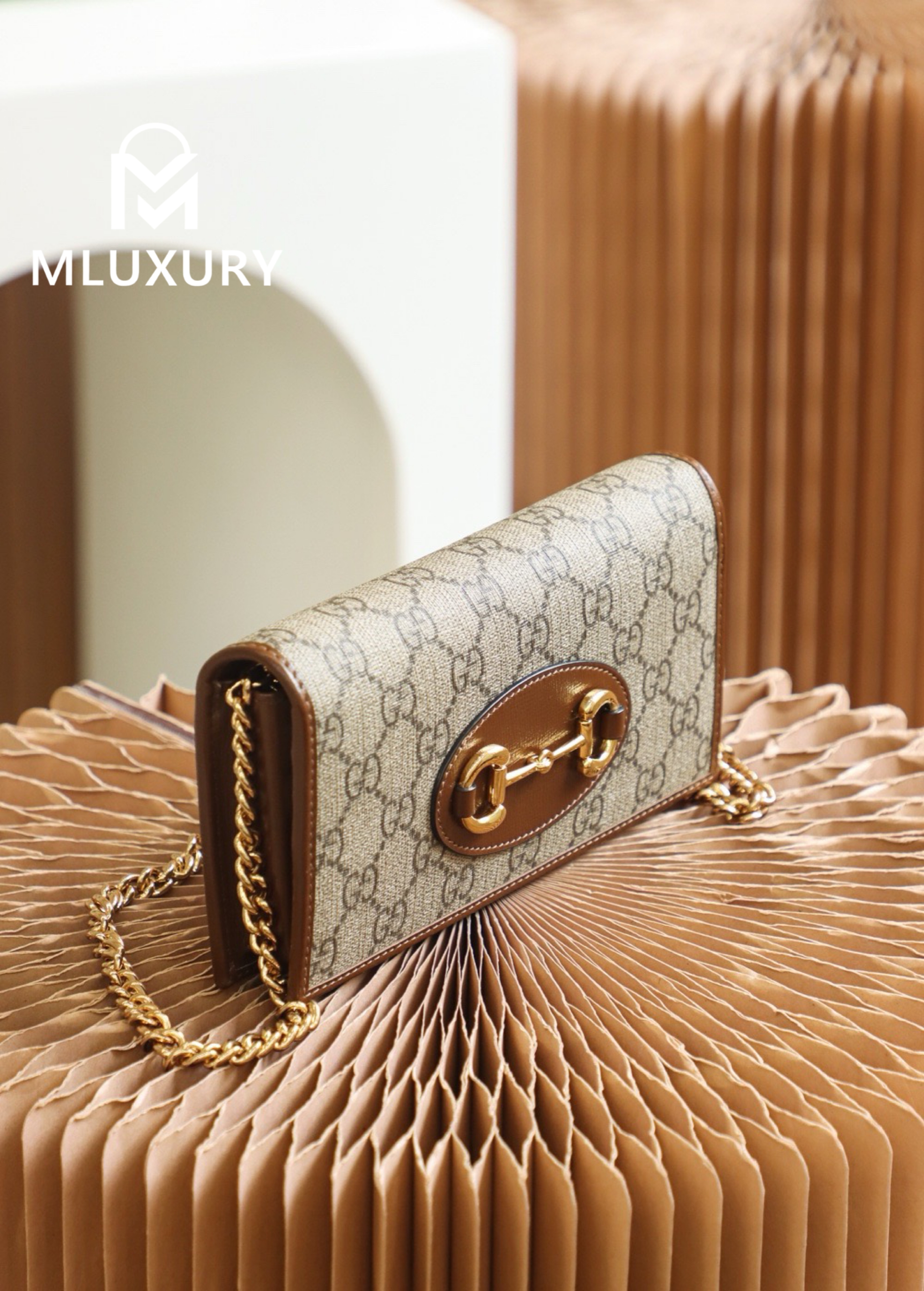 GUCCI Horsebit Woc, all-copper hardware and original leather