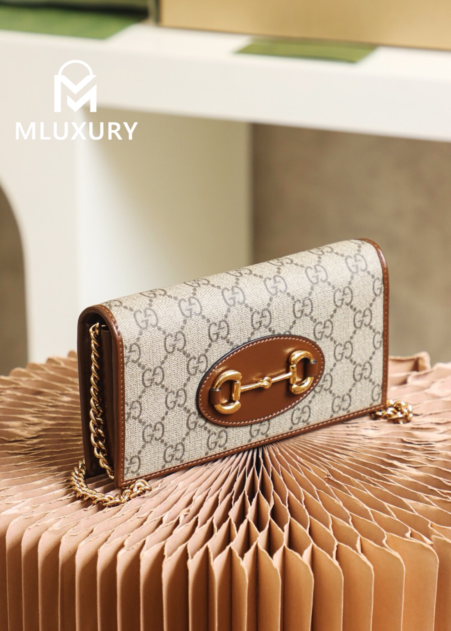 GUCCI Horsebit Woc, all-copper hardware and original leather