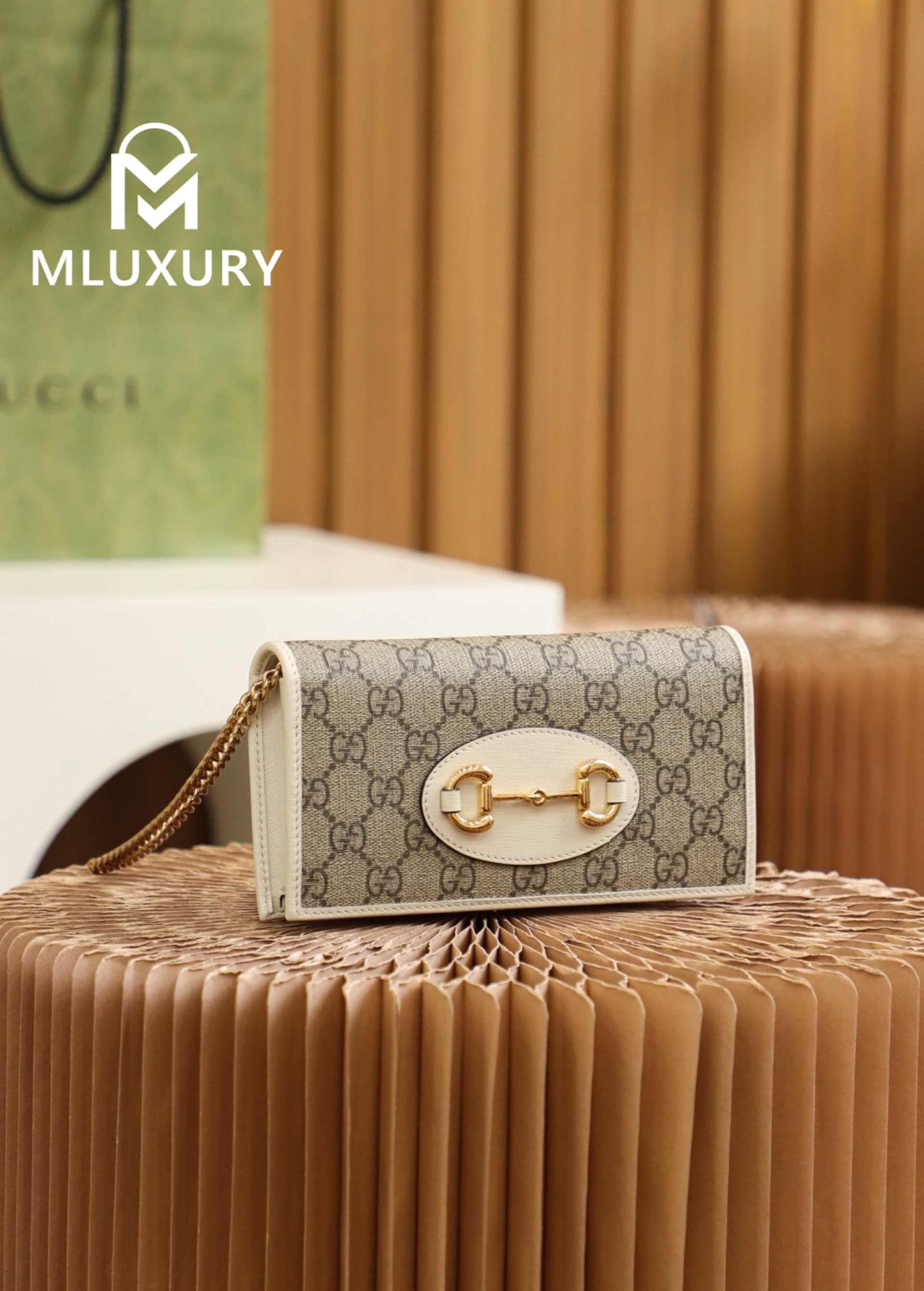 GUCCI Horsebit Woc, all-copper hardware and original leather