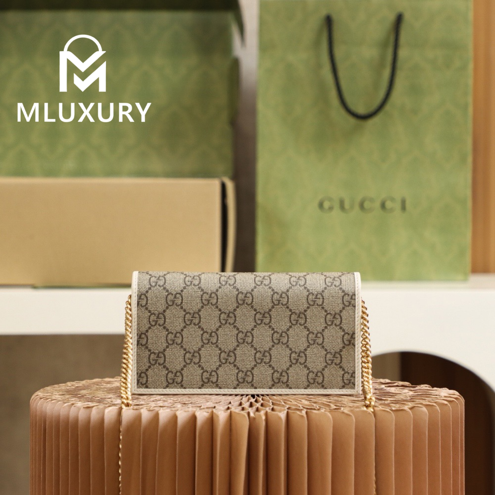 GUCCI Horsebit Woc, all-copper hardware and original leather