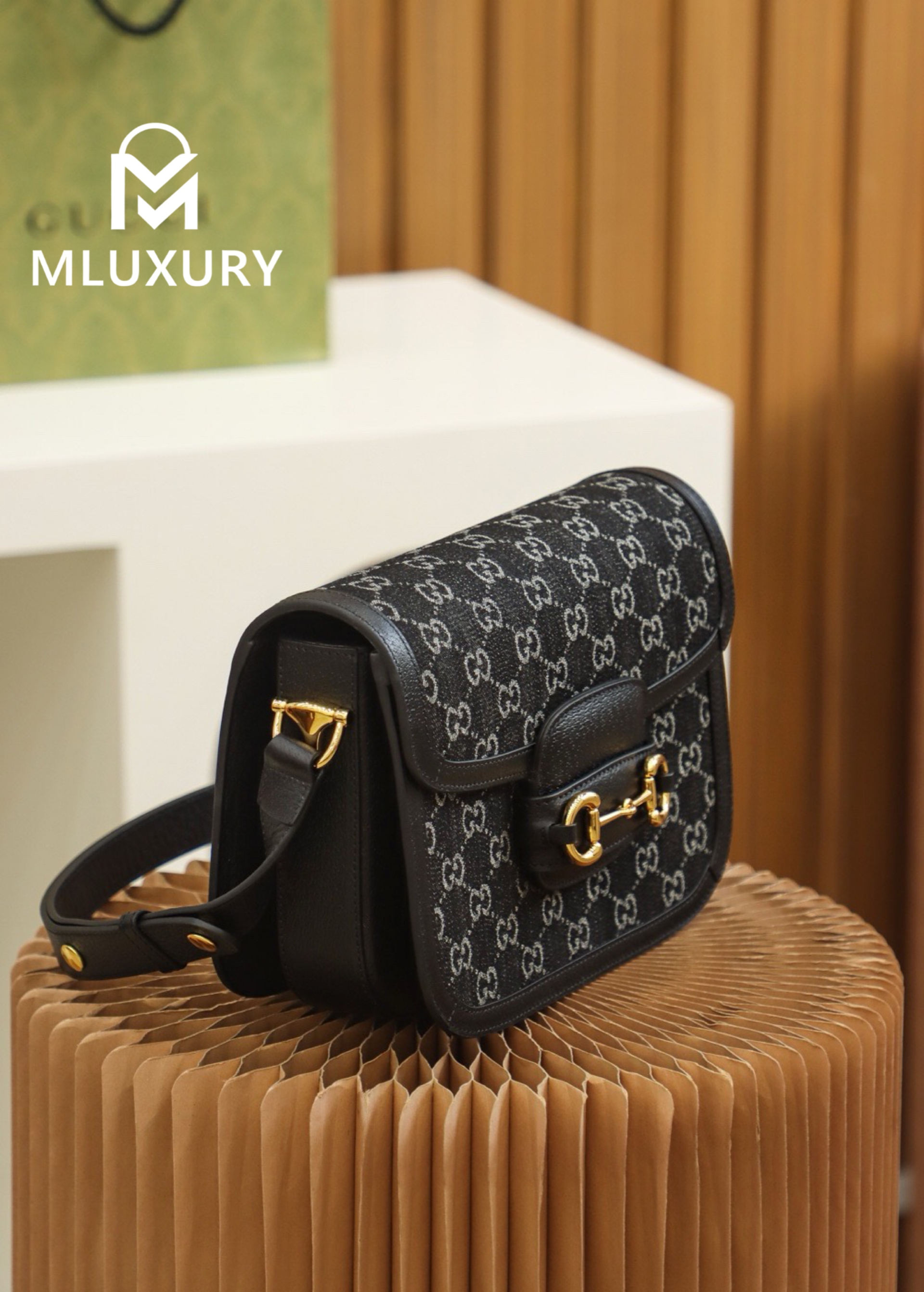 GUCCI Horsebit 1955 Denim Collection