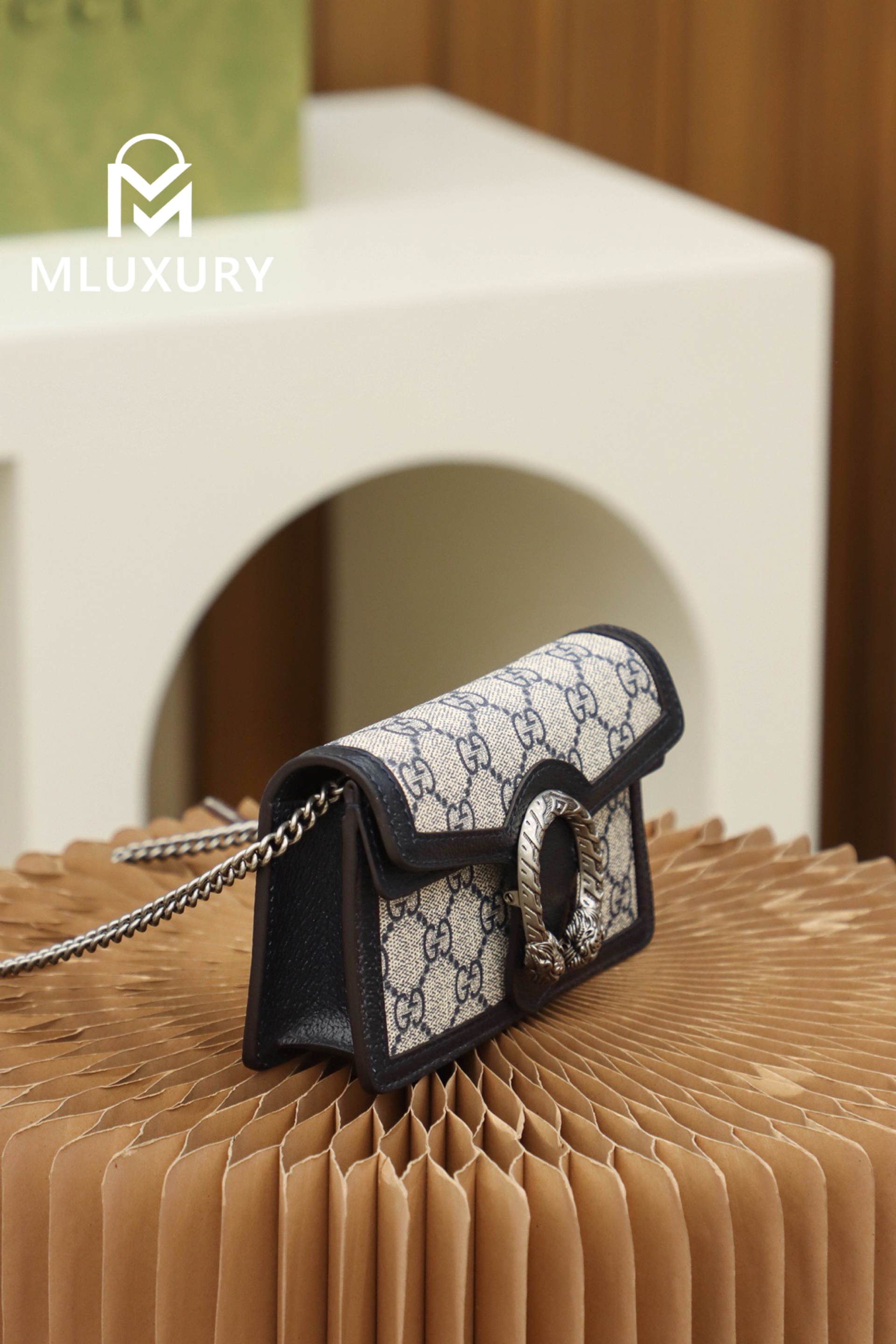 GUCCI Dionysus Mini, Genuine Leather