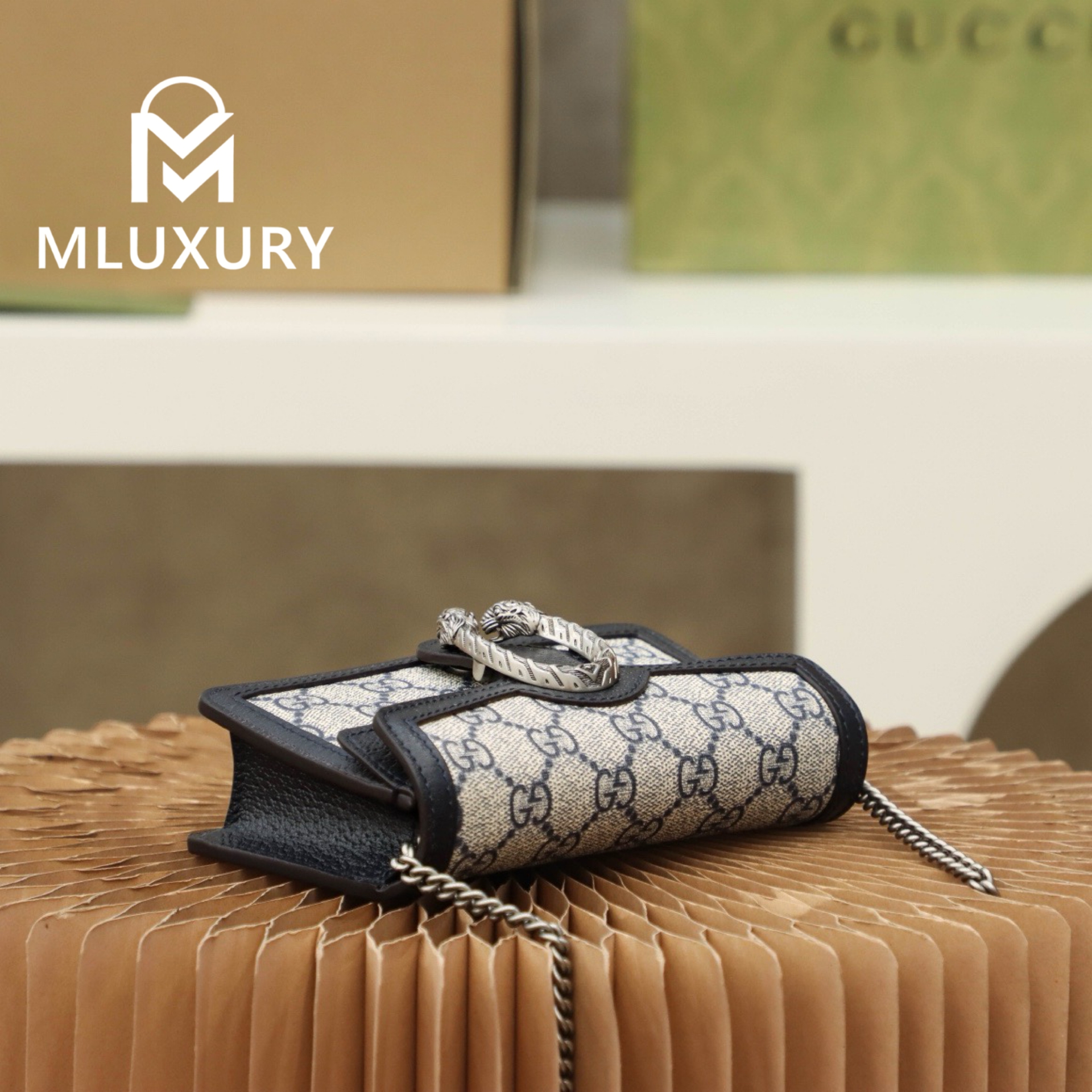 GUCCI Dionysus Mini, Genuine Leather