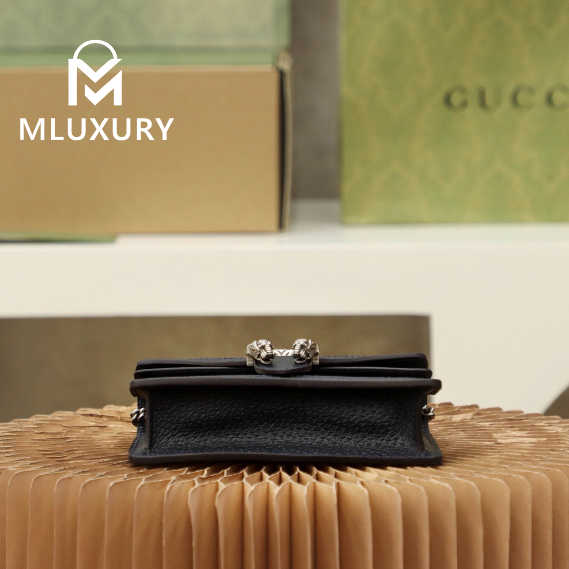 GUCCI Dionysus Mini, Genuine Leather