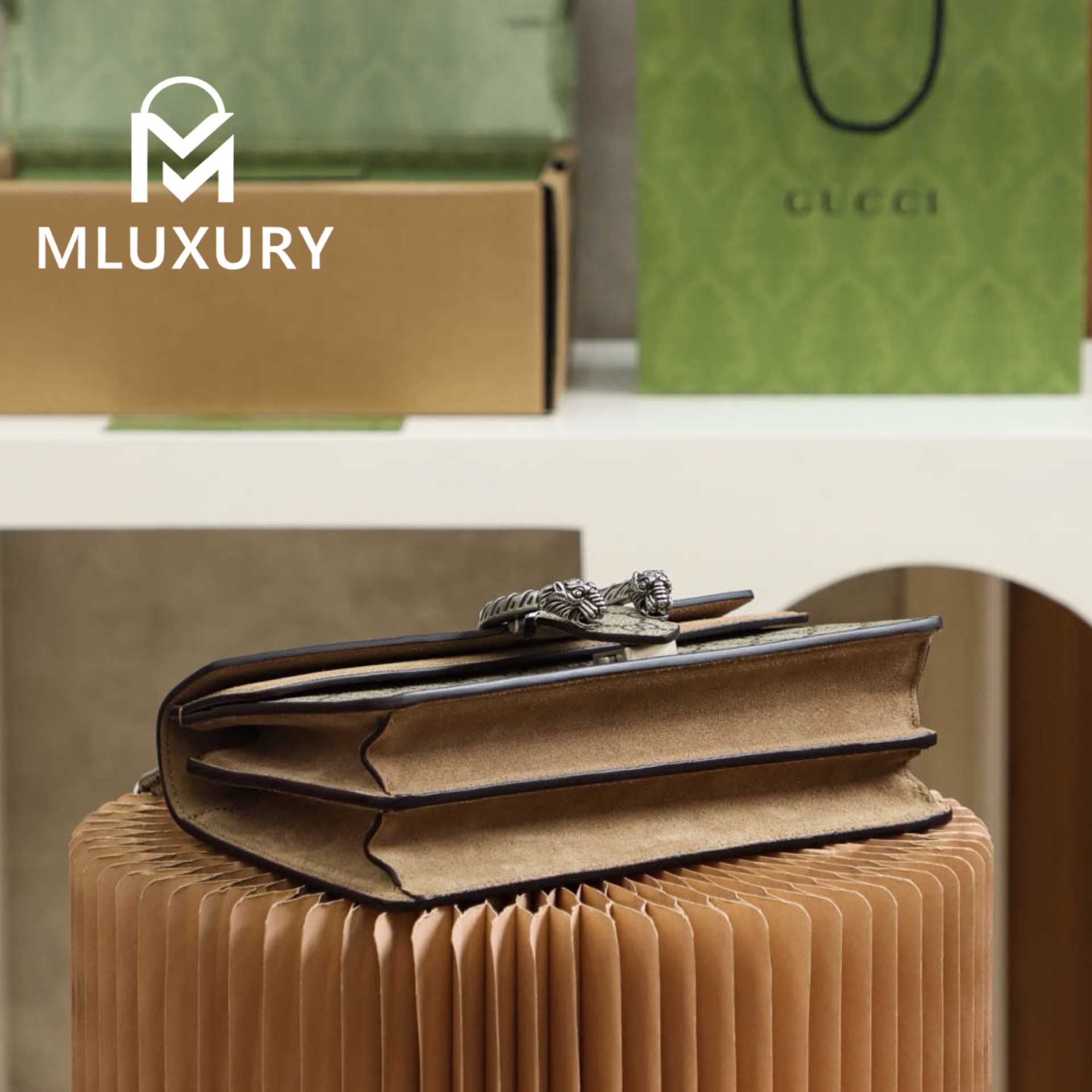 GUCCI Dionysus 28, Genuine Leather