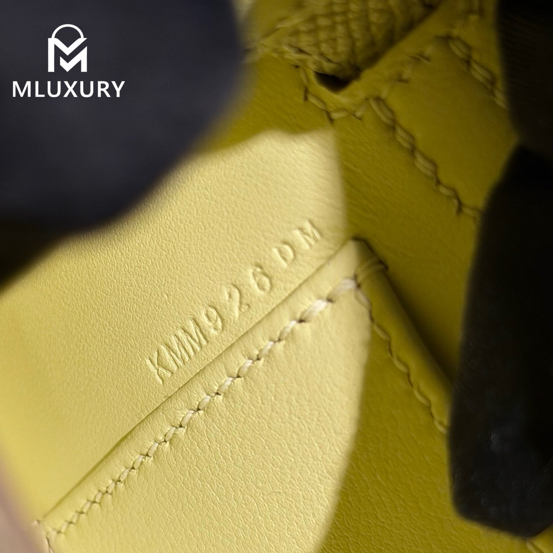 Hermès Mini Kelly II, Genuine Epsom leather, Milton yellow, double clasp