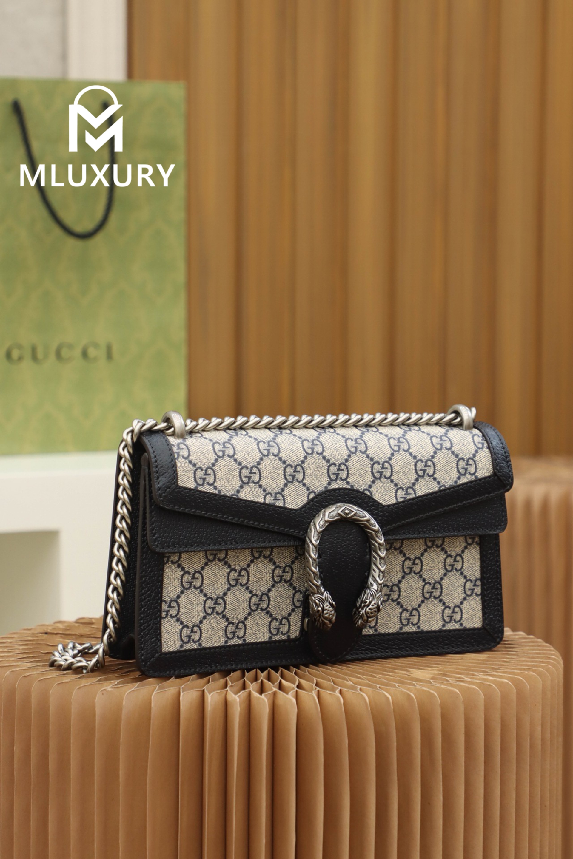GUCCI Dionysus 25, Genuine Leather