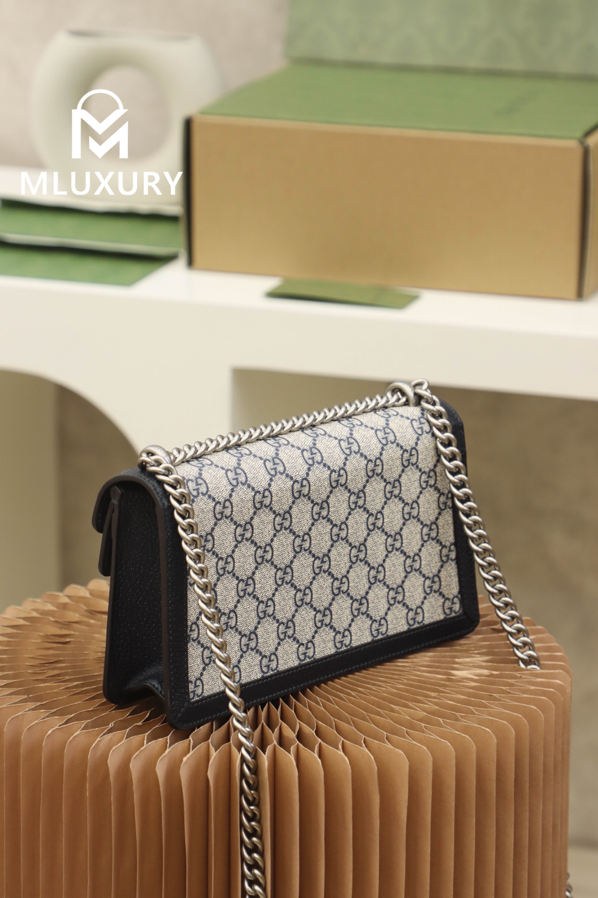 GUCCI Dionysus 25, Genuine Leather