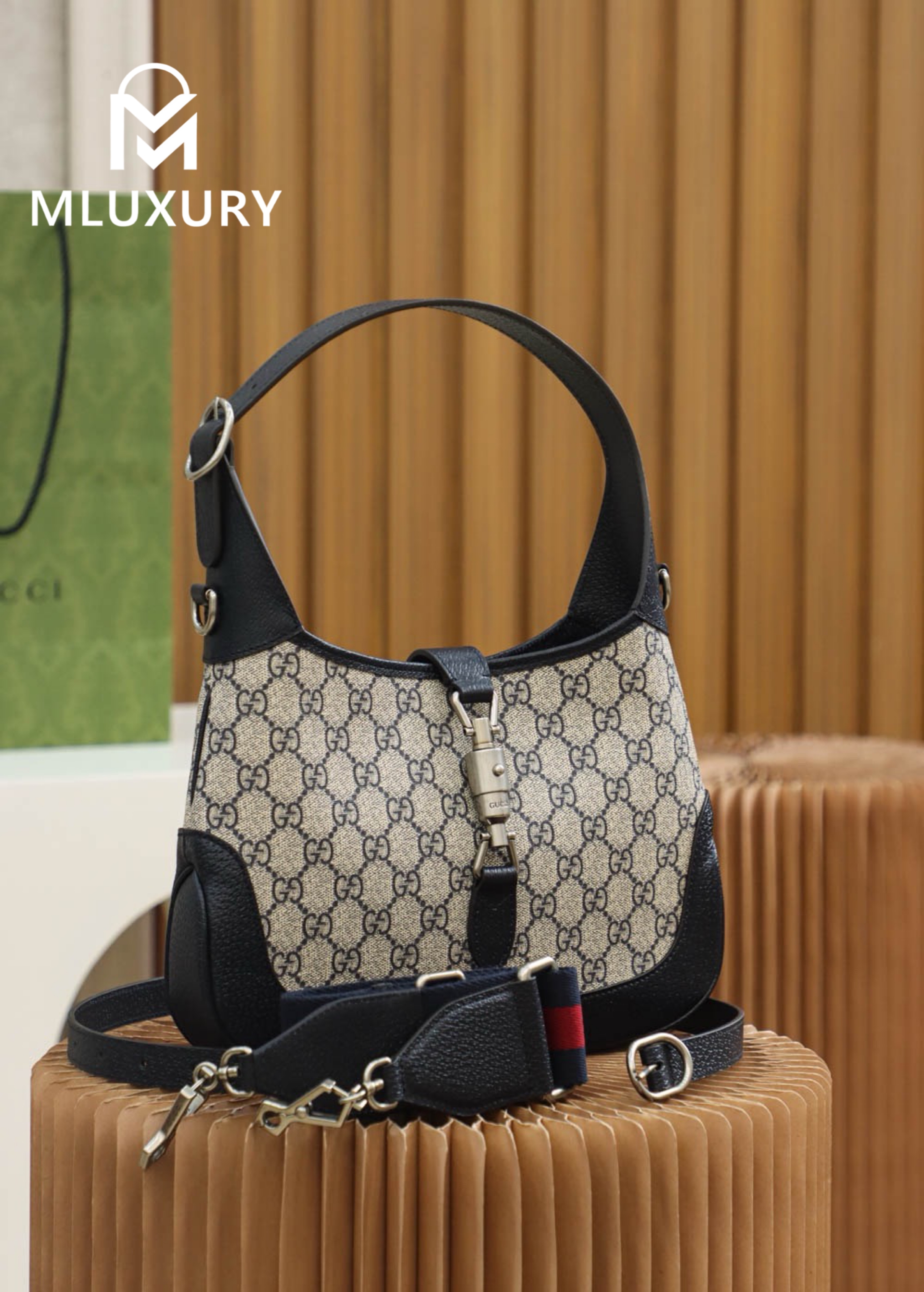 GUCCI Jackie 1961, Genuine Leather