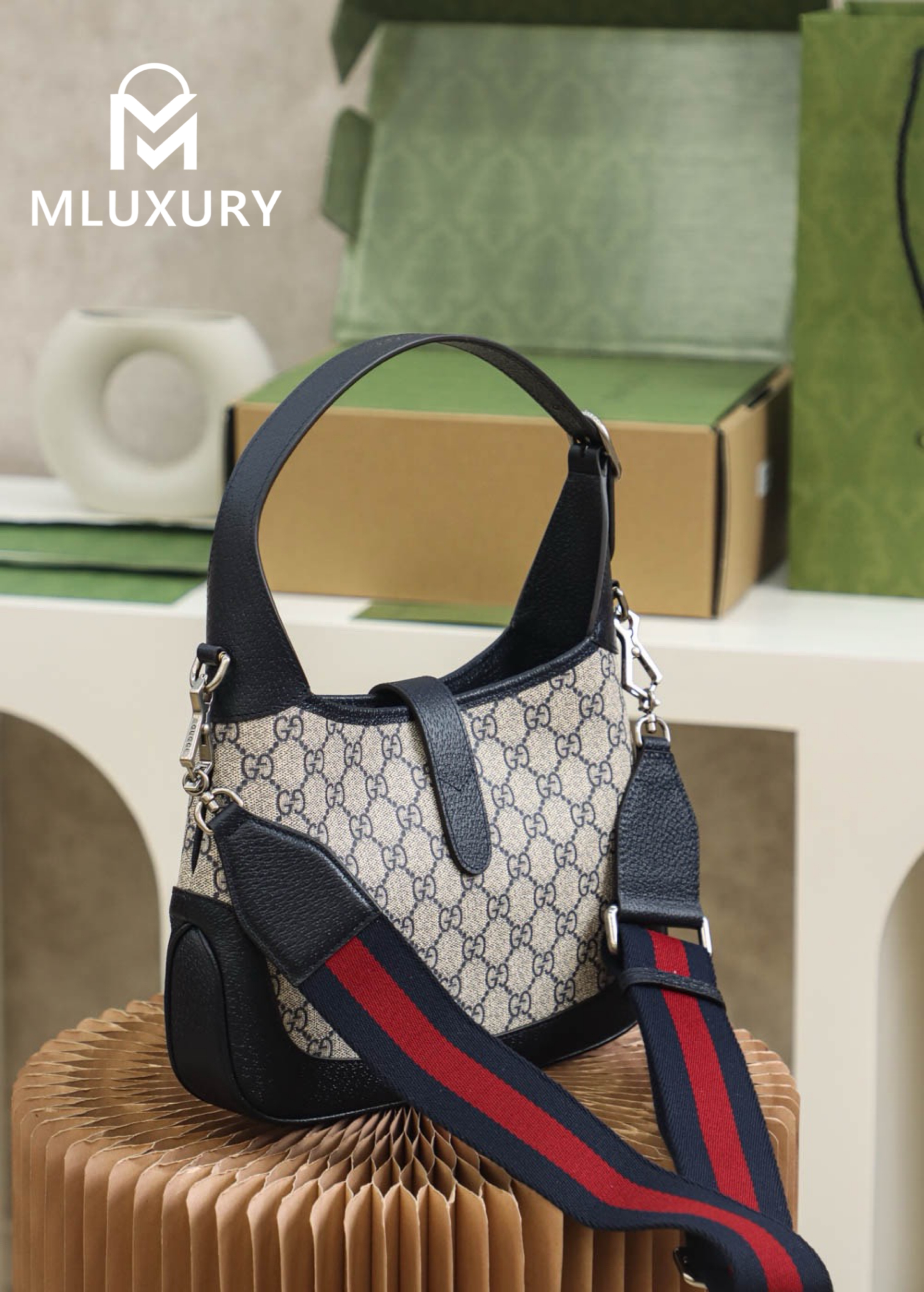 GUCCI Jackie 1961, Genuine Leather