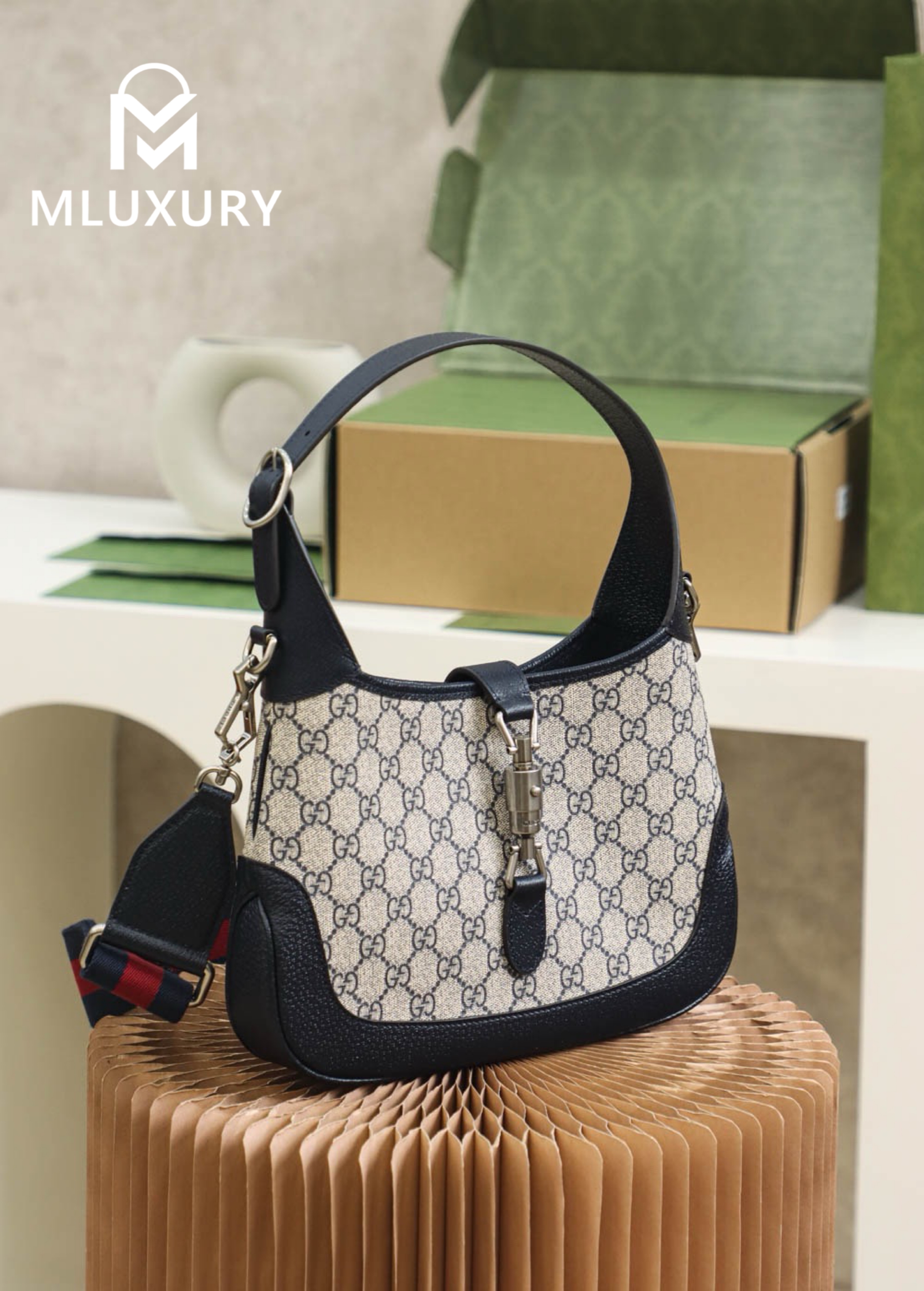 GUCCI Jackie 1961, Genuine Leather