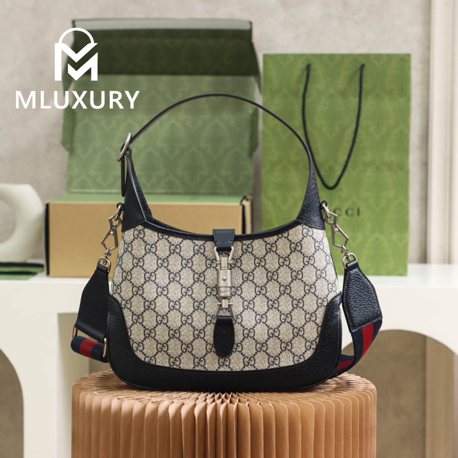 GUCCI Jackie 1961, Genuine Leather