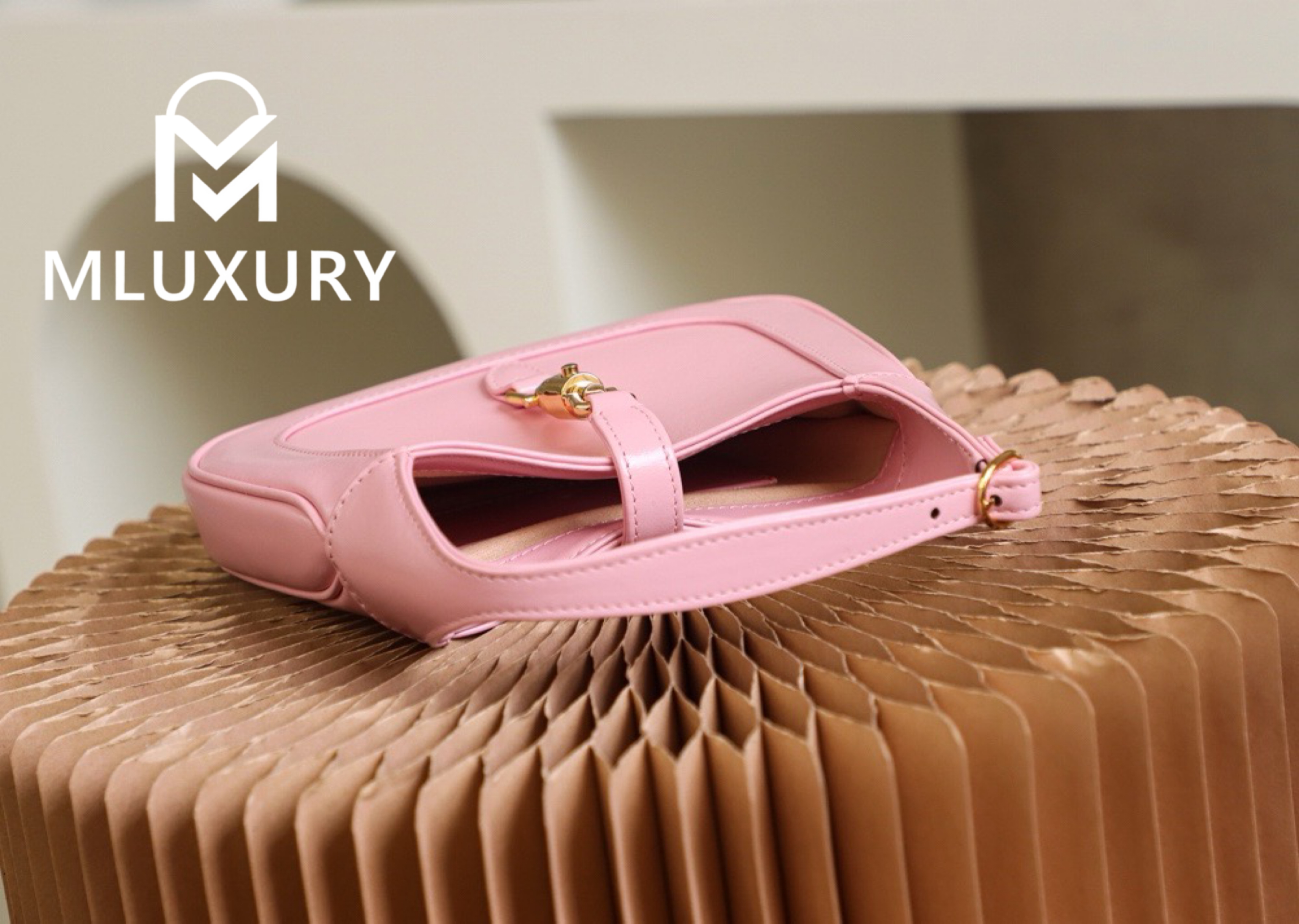 GUCCI Jackie 1961 Mini, Original Leather, Pink