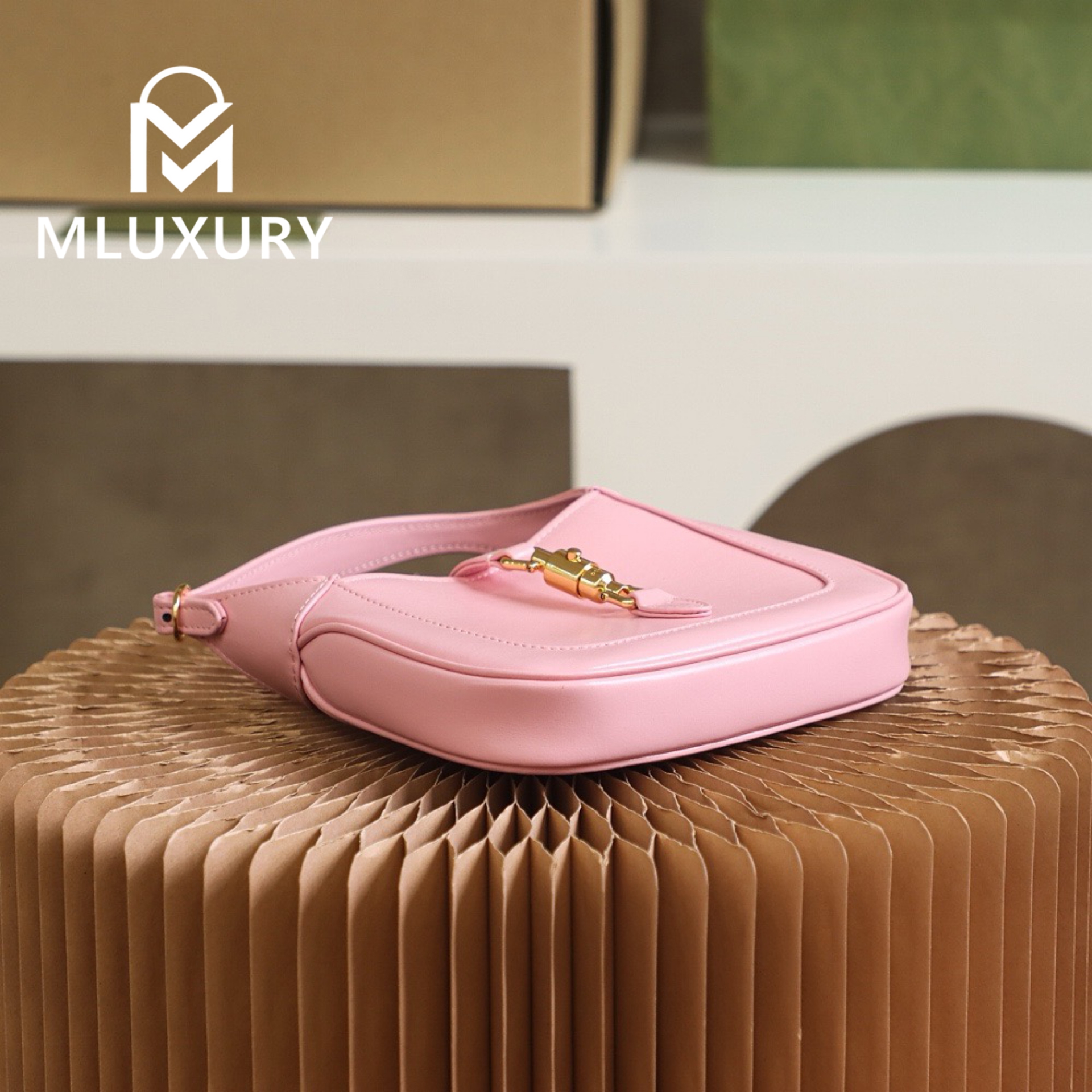 GUCCI Jackie 1961 Mini, Original Leather, Pink