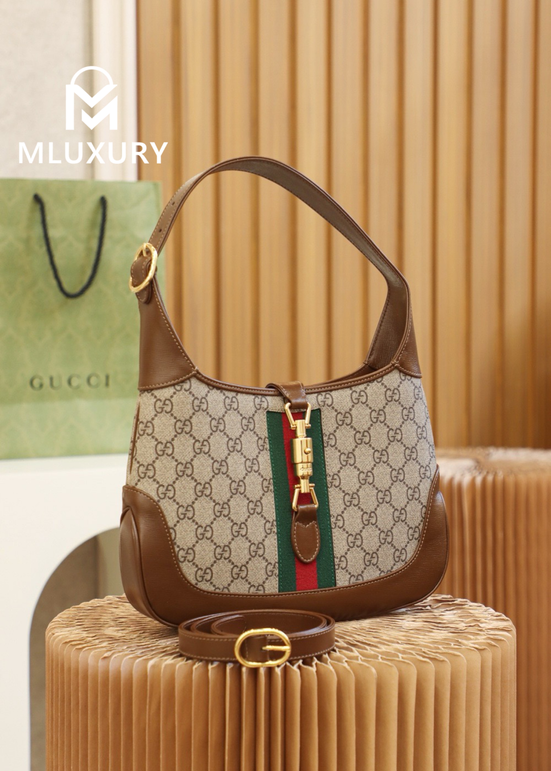 GUCCI Jackie 1961, Genuine Leather
