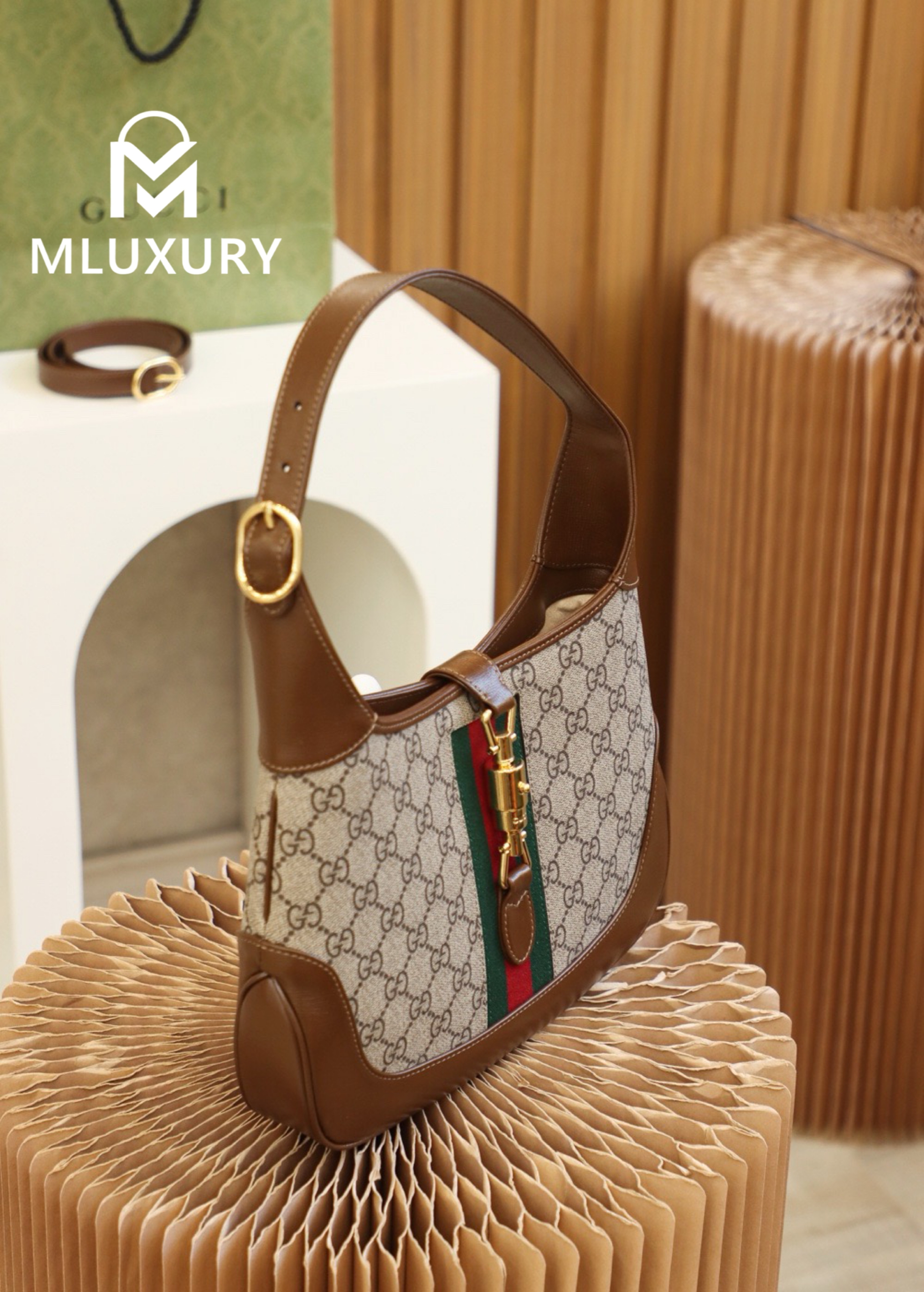 GUCCI Jackie 1961, Genuine Leather