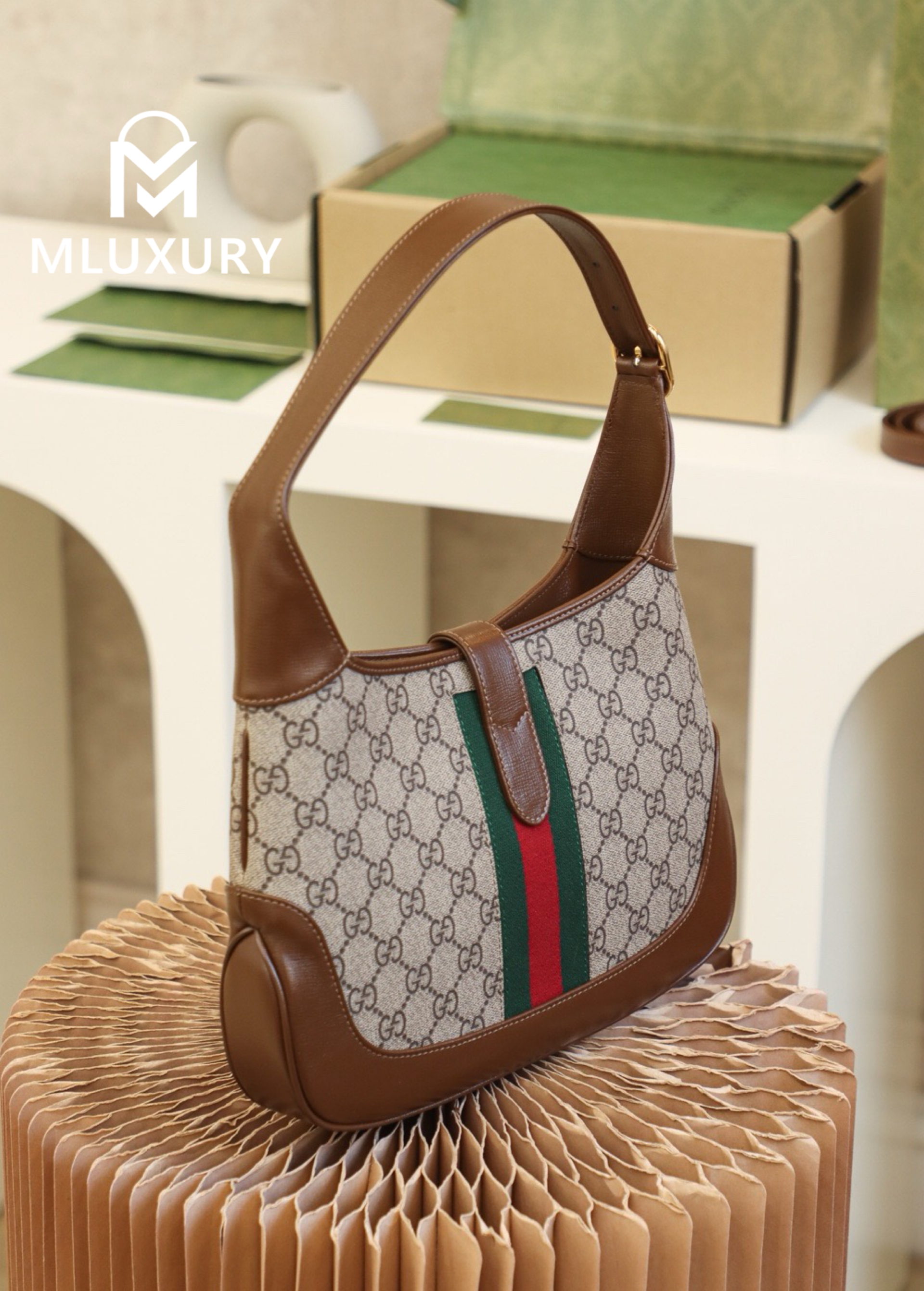 GUCCI Jackie 1961, Genuine Leather