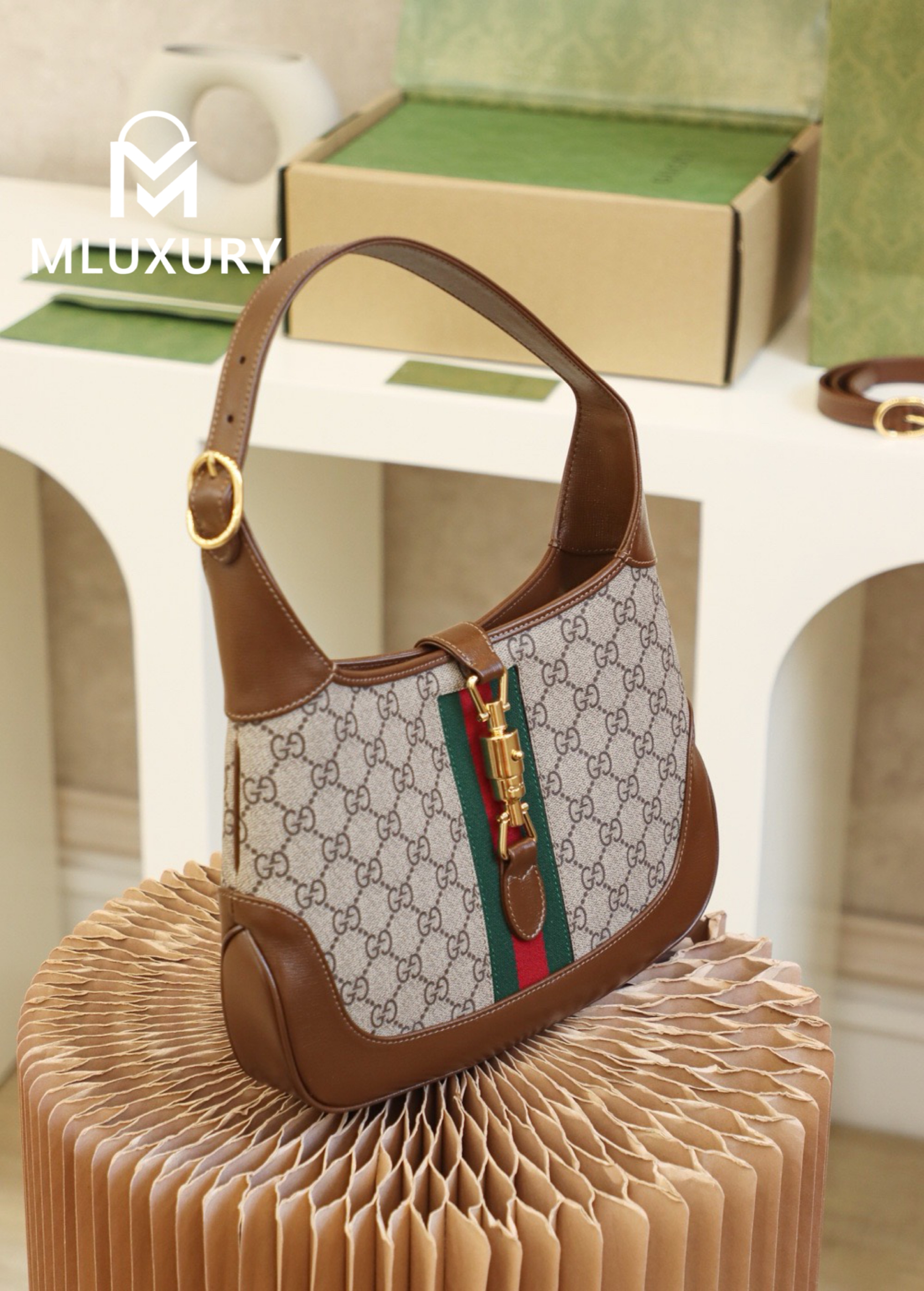 GUCCI Jackie 1961, Genuine Leather