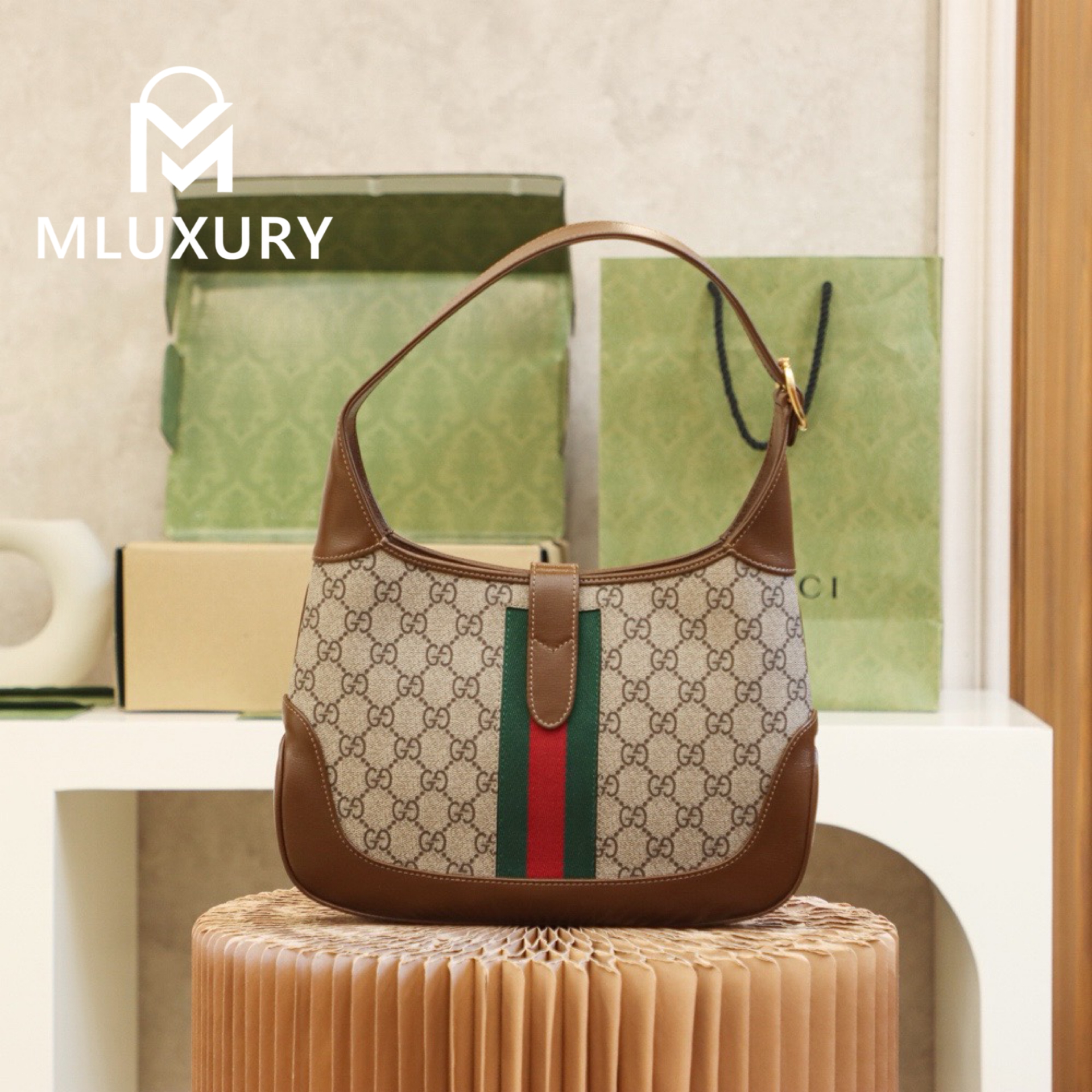 GUCCI Jackie 1961, Genuine Leather