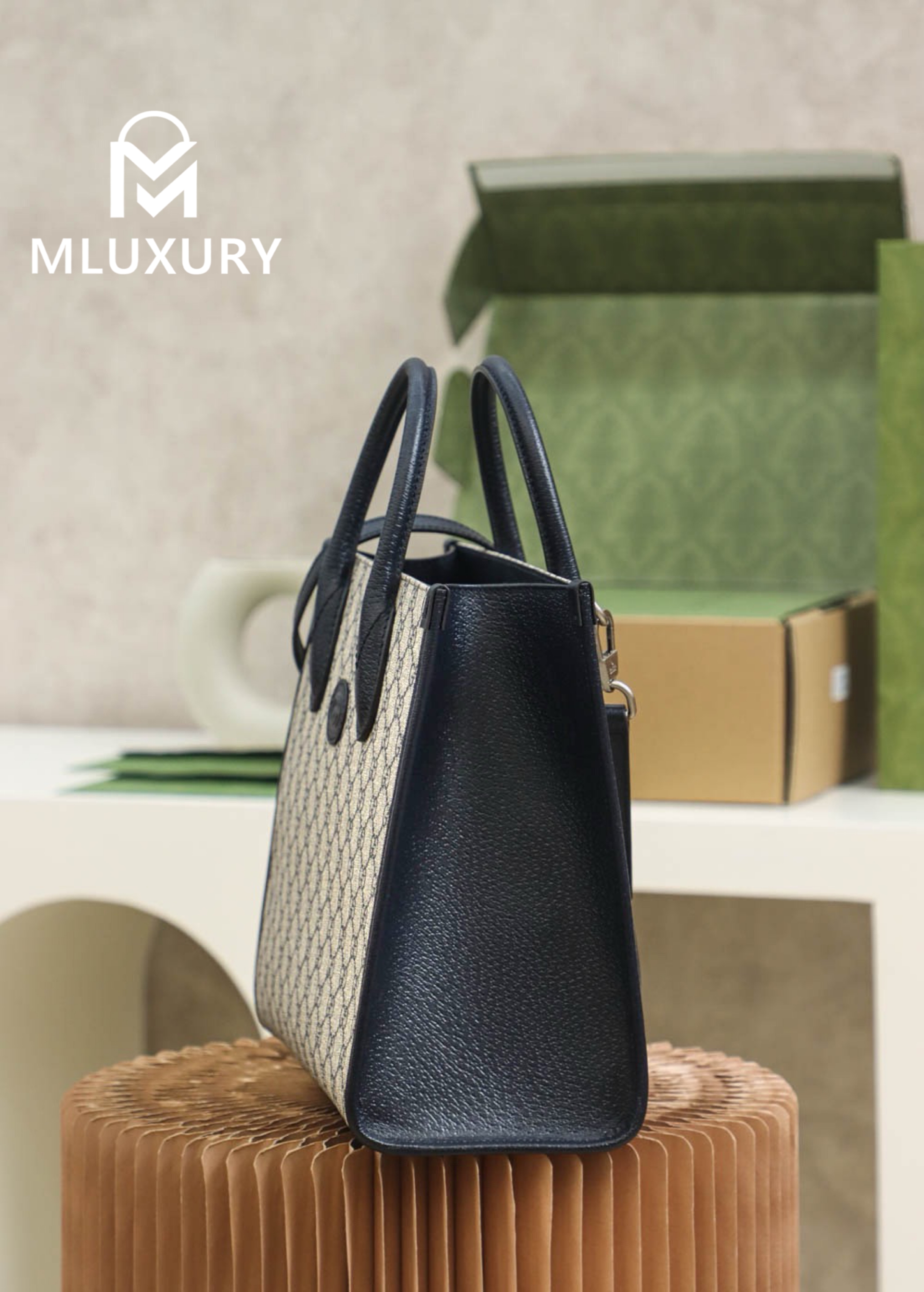 GUCCI Tote Small, Genuine Leather