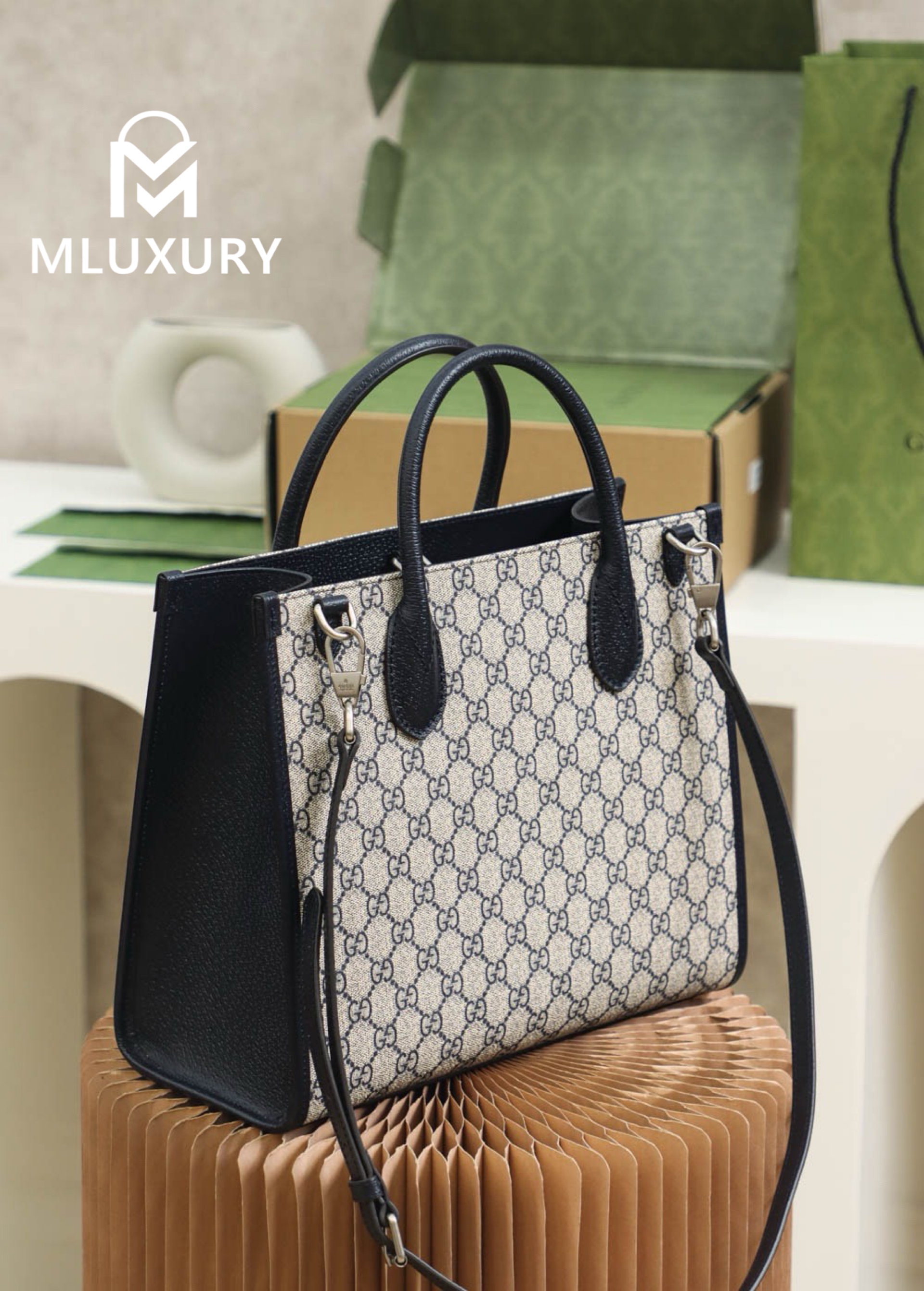 GUCCI Tote Small, Genuine Leather