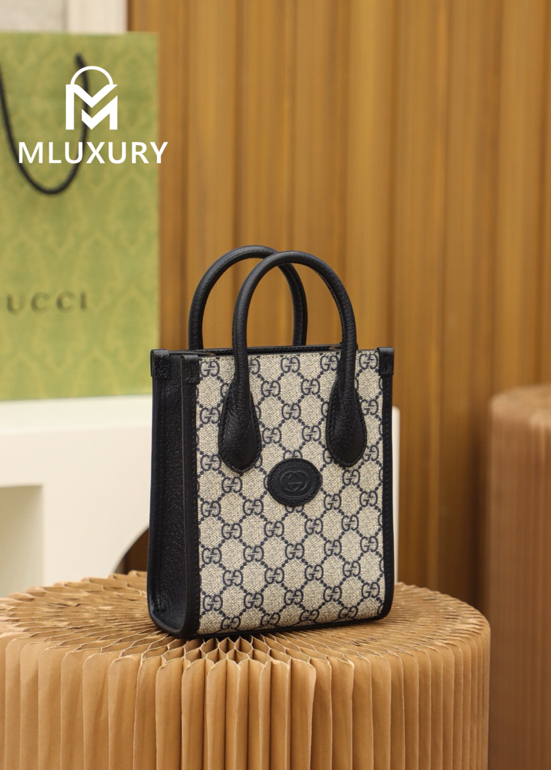 GUCCI Tote Mini, Genuine Leather