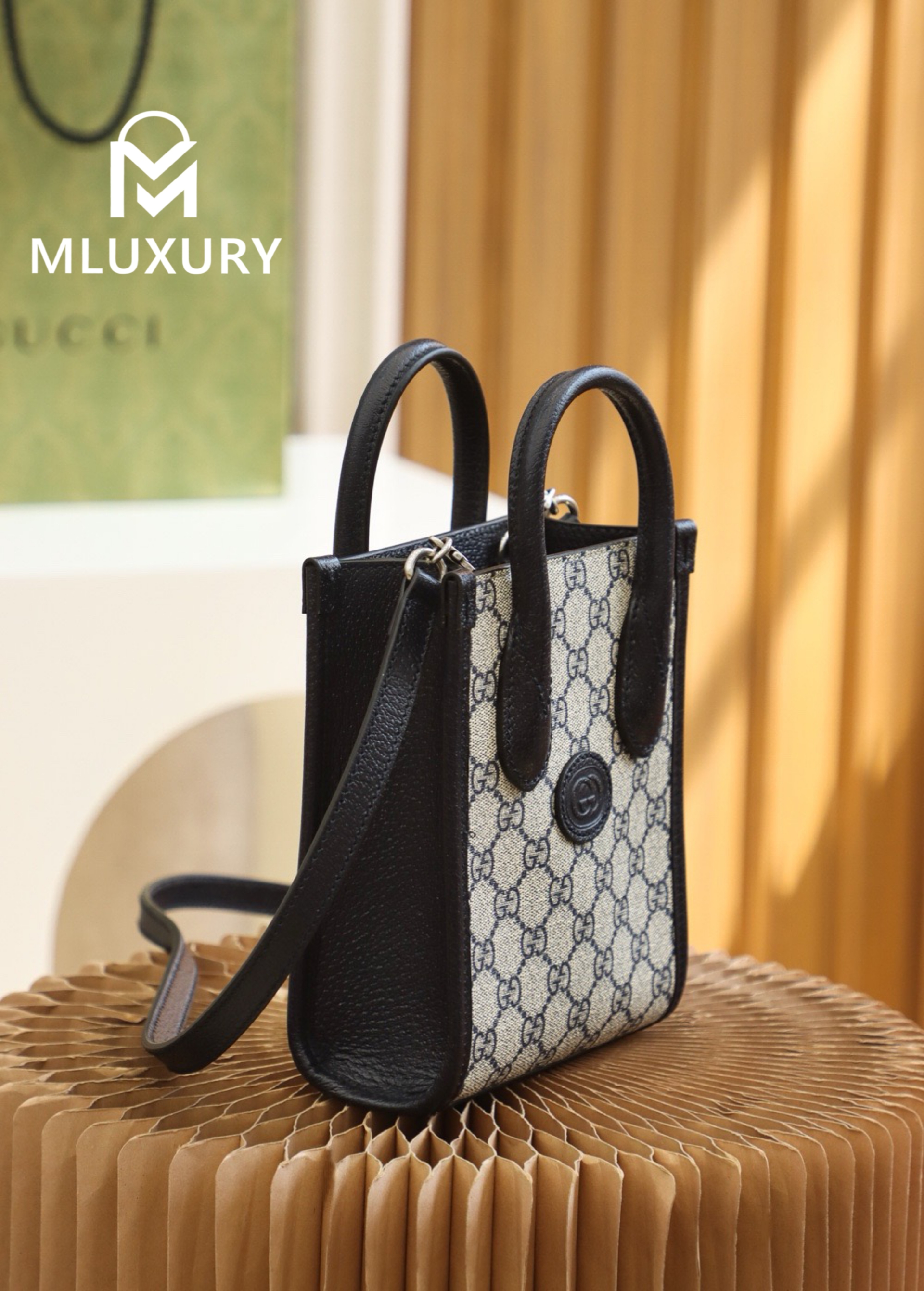 GUCCI Tote Mini, Genuine Leather